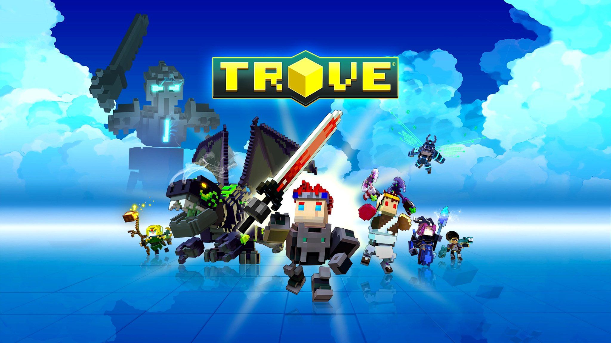 2048x1152 Trove review: Minecraft and MMOs collide in this free to play Xbox One game