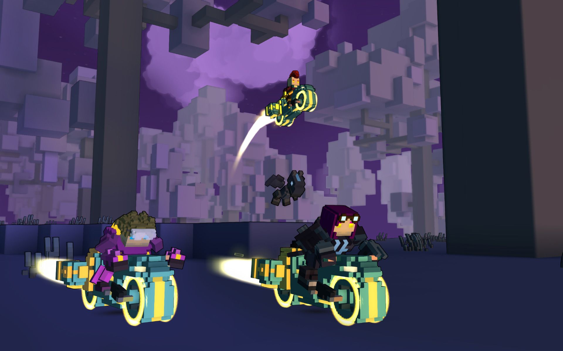1920x1200 Trove mixes MMOs and Minecraft for a unique adventure