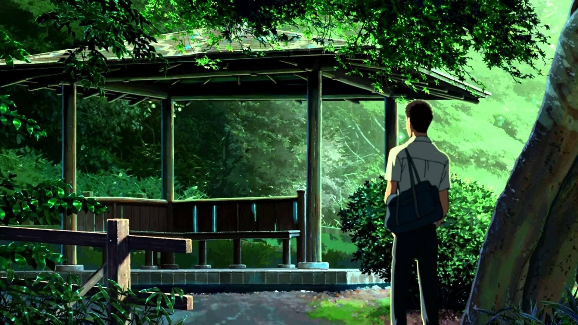 1920x1080 Garden of Words Anime Scenery HD Wallpaperx1080