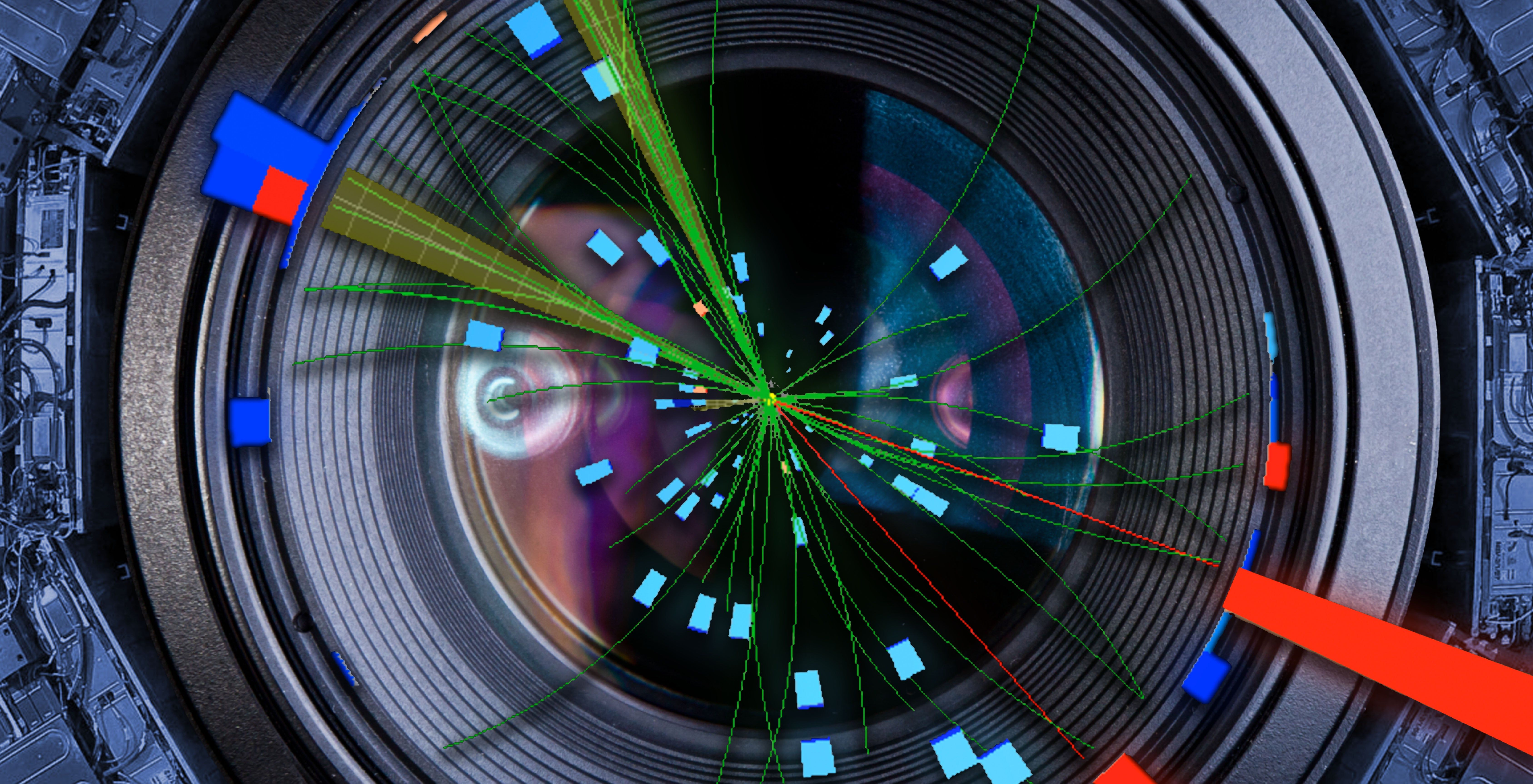 6747x3452 Higgs Boson Wallpaper