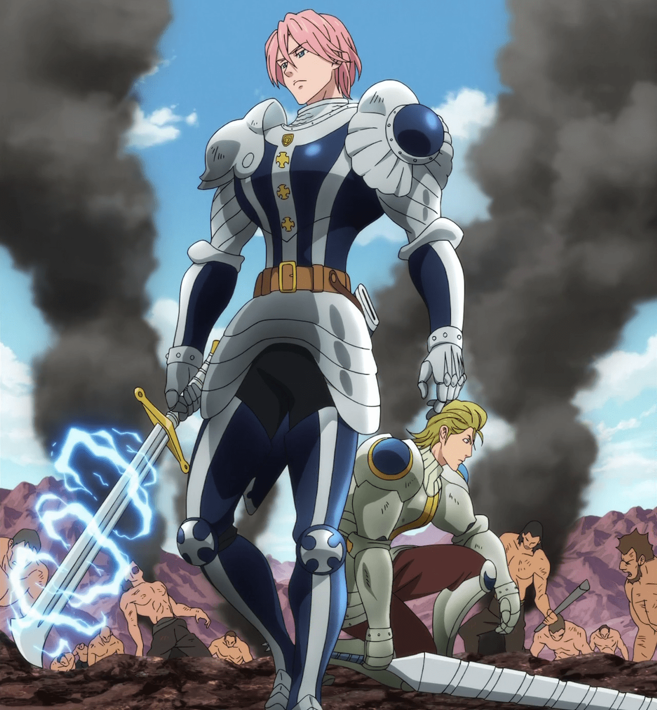 1280x1384 Discover 35 Gilthunder and gilthunder seven deadly sins ideas. gilthunder pfp, seven deadly sins gilthunder, 7ds pink hair and more