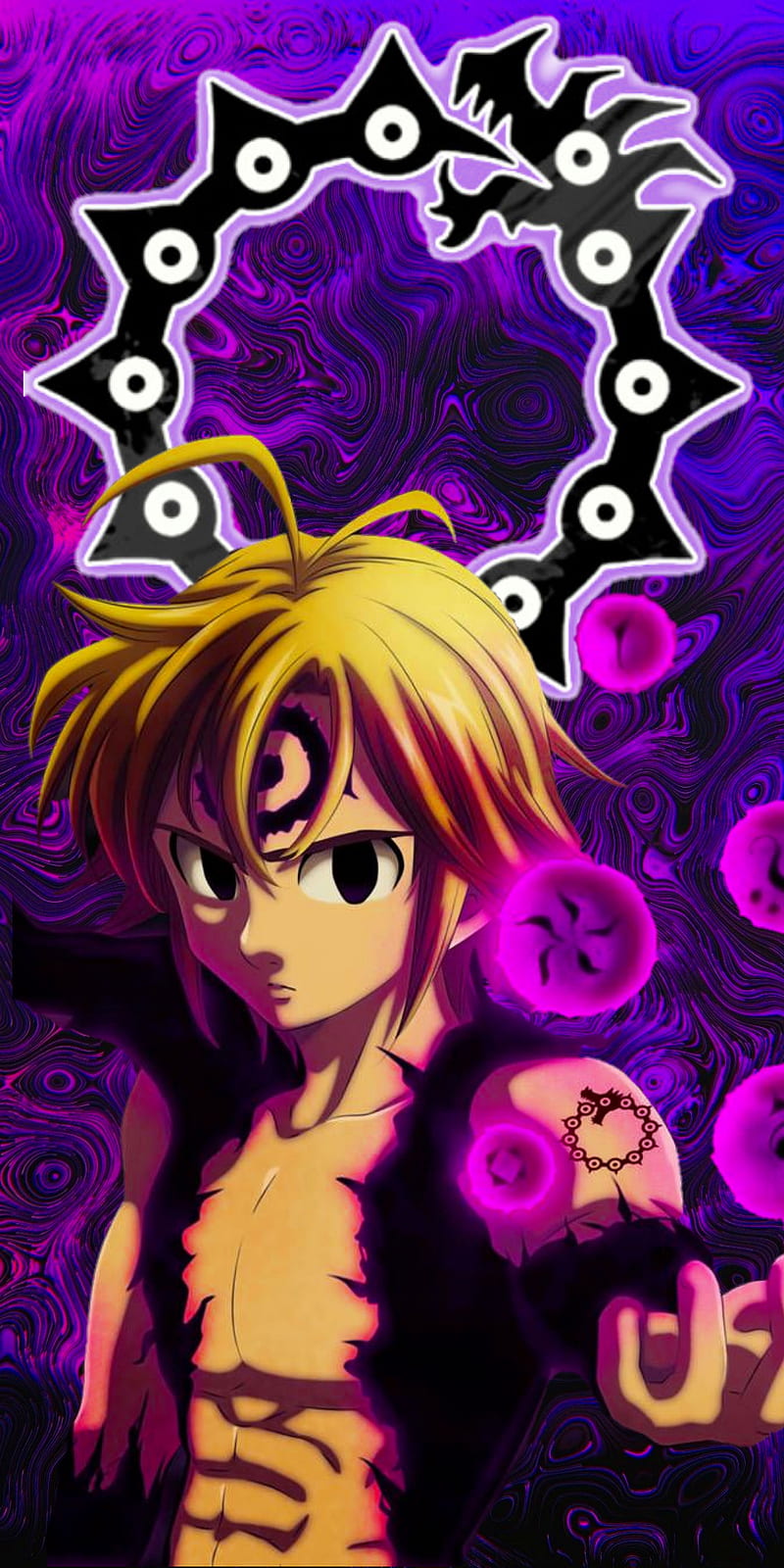 800x1600 Demon Meli, 7ds, meliodas, HD phone wallpaper