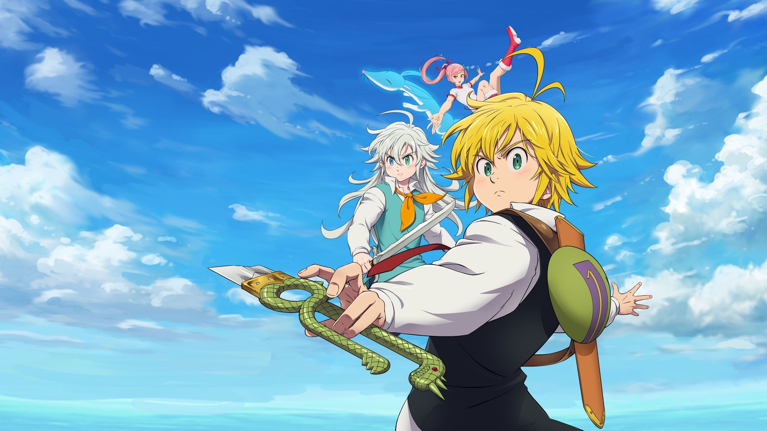 2560x1440 The Seven Deadly Sins: Origin Wallpaper 4K, Key Art, 2026 Games
