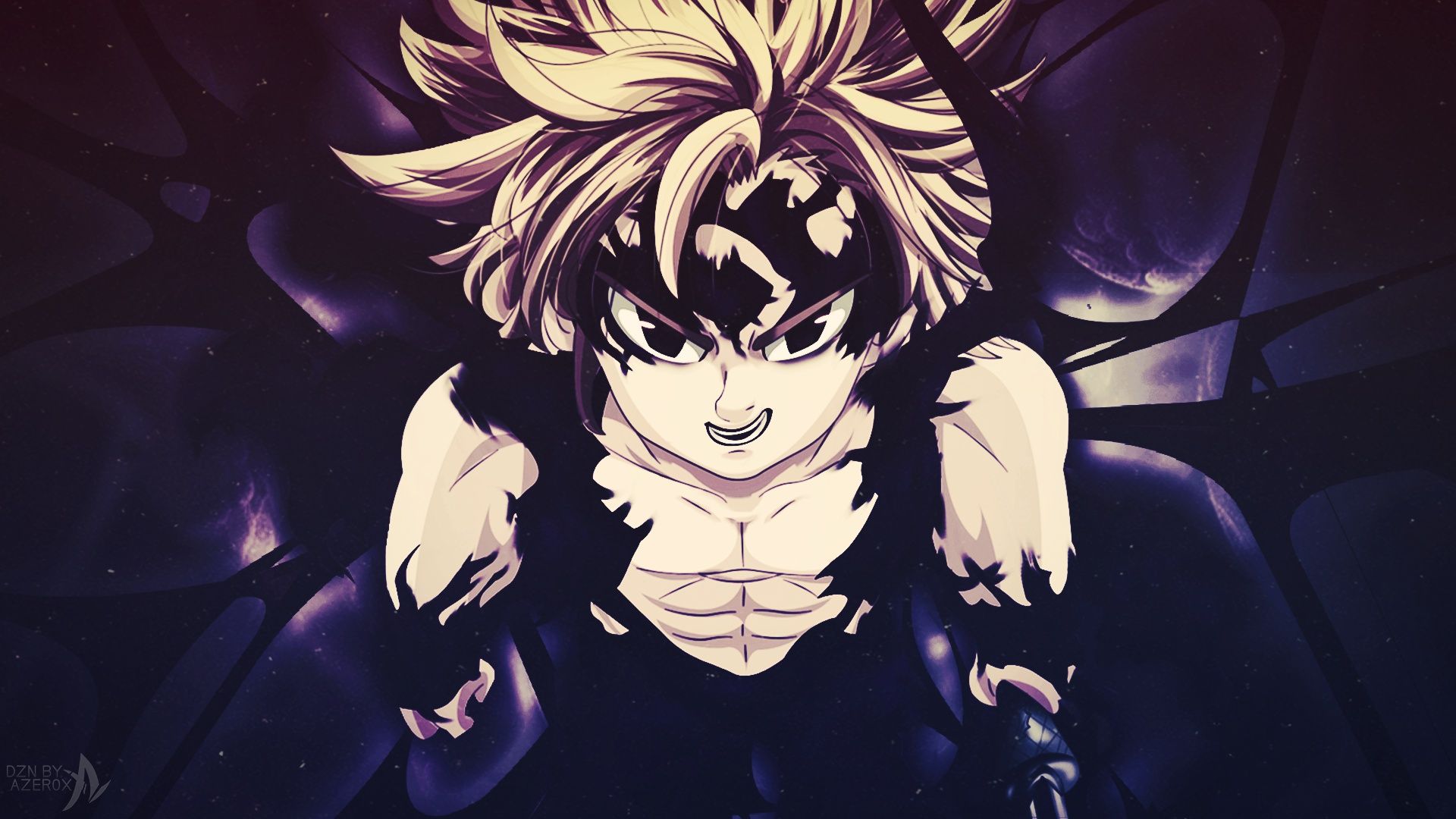 1920x1080 Wallpaper Nanatsu no Taizai, dragon sins, Meliodas, Demon King for mobile and desktop, section сёнэн, resolution 1920x1080