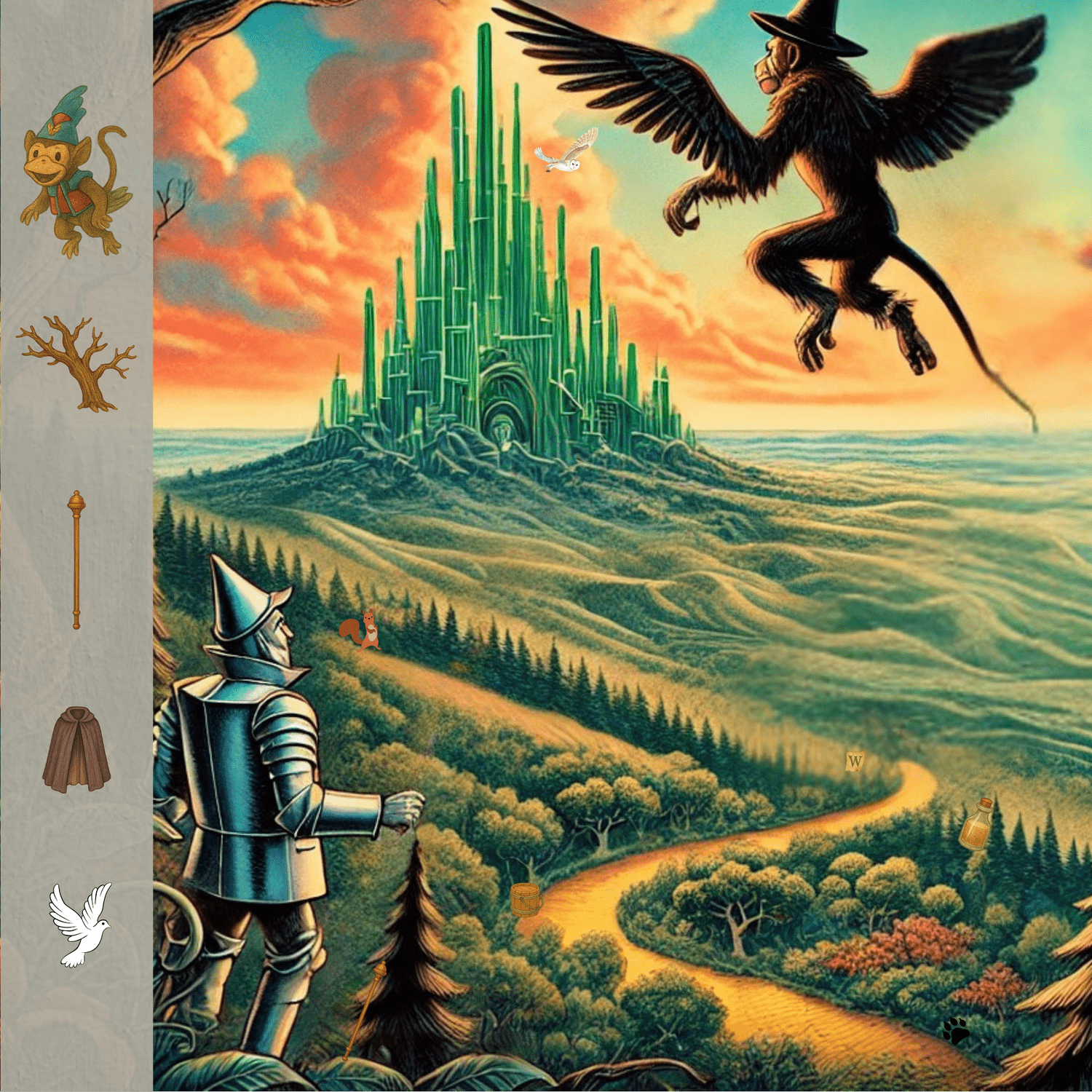 1500x1500 I Spy The Wizard Of Oz– A Whimsical Search And Find Adventure