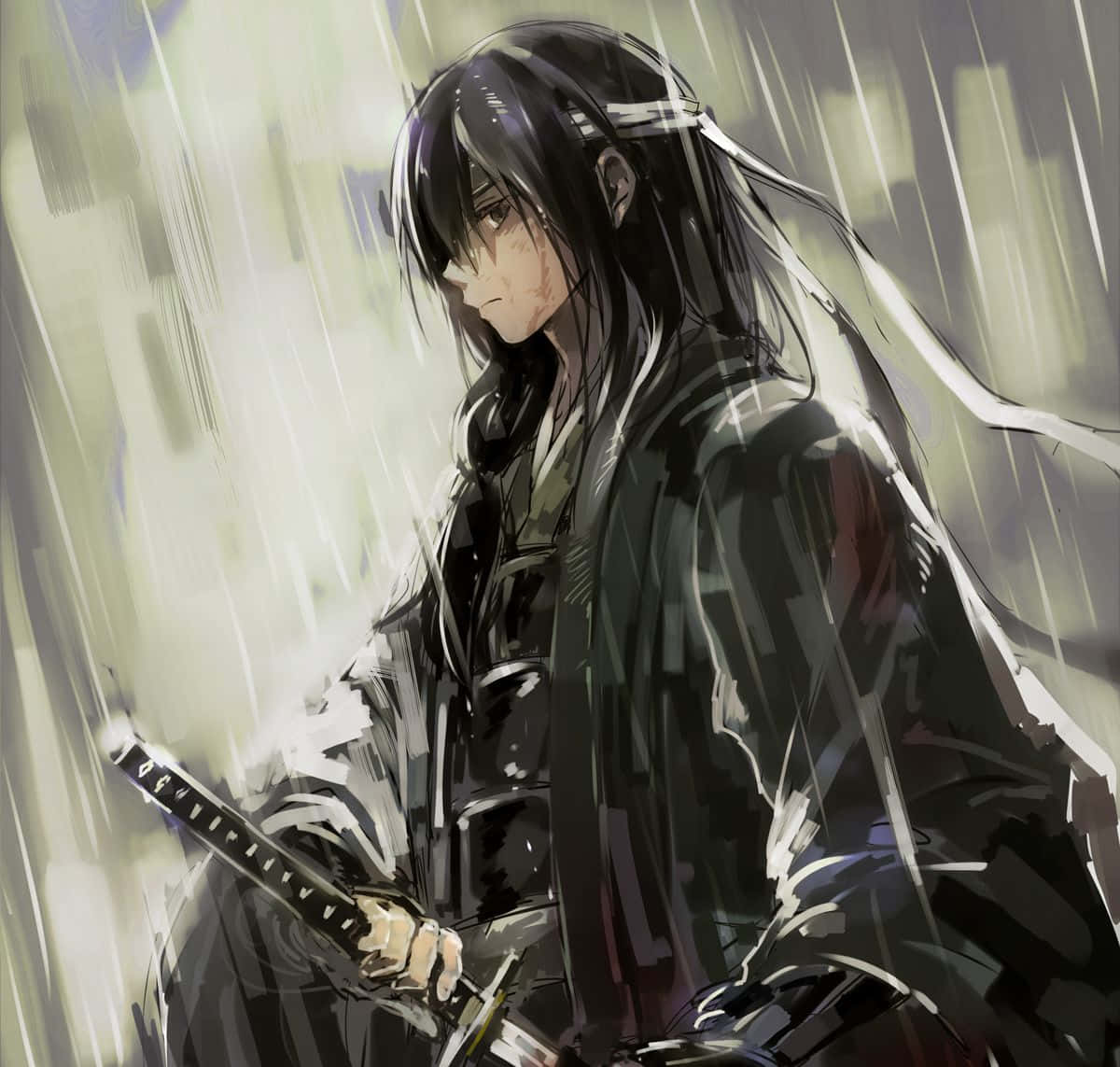 1200x1143 Descargar Guerrero Samurai en Acción Fondos de pantalla