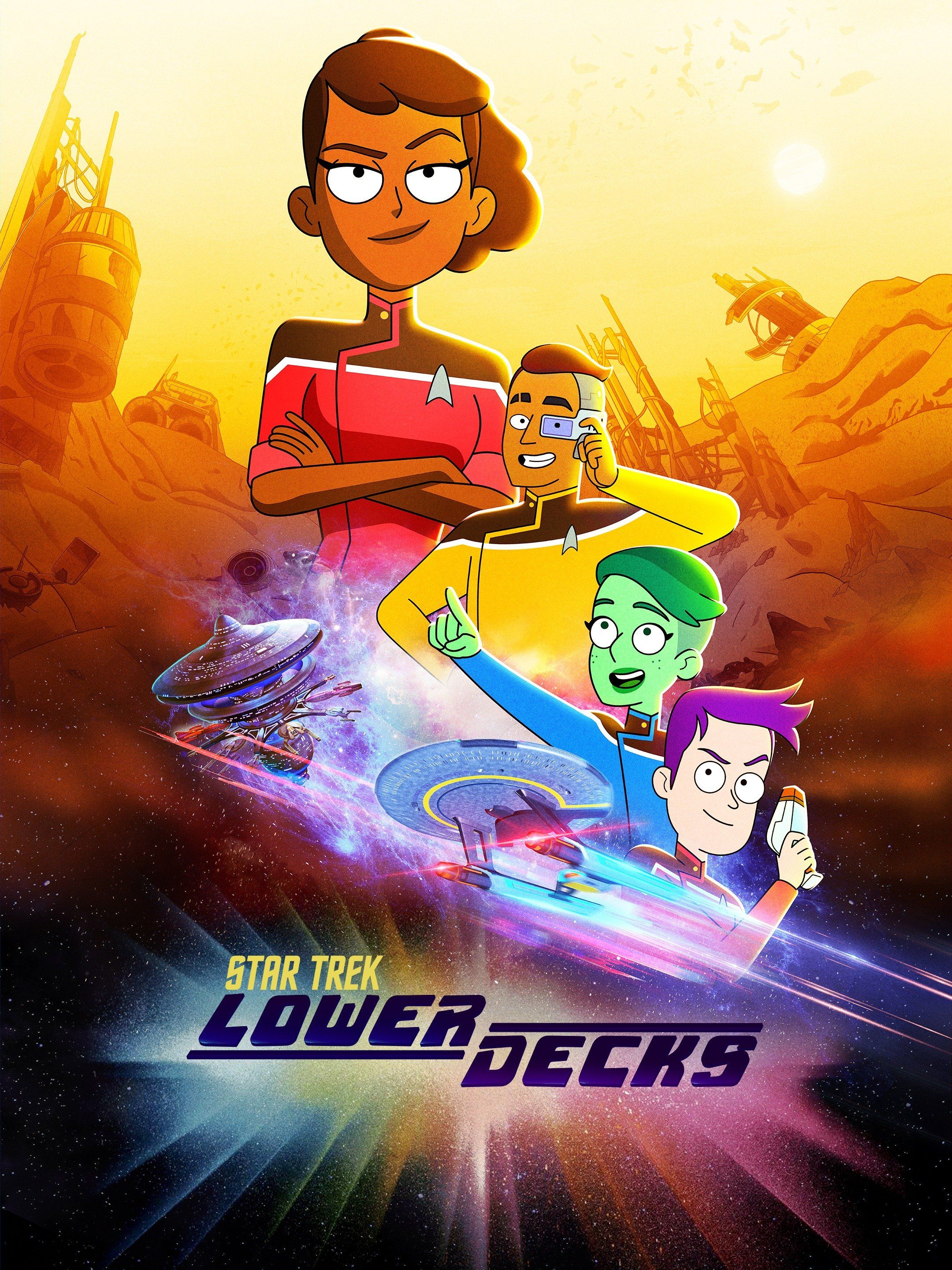 2160x2880 Lower Decks Wallpaper