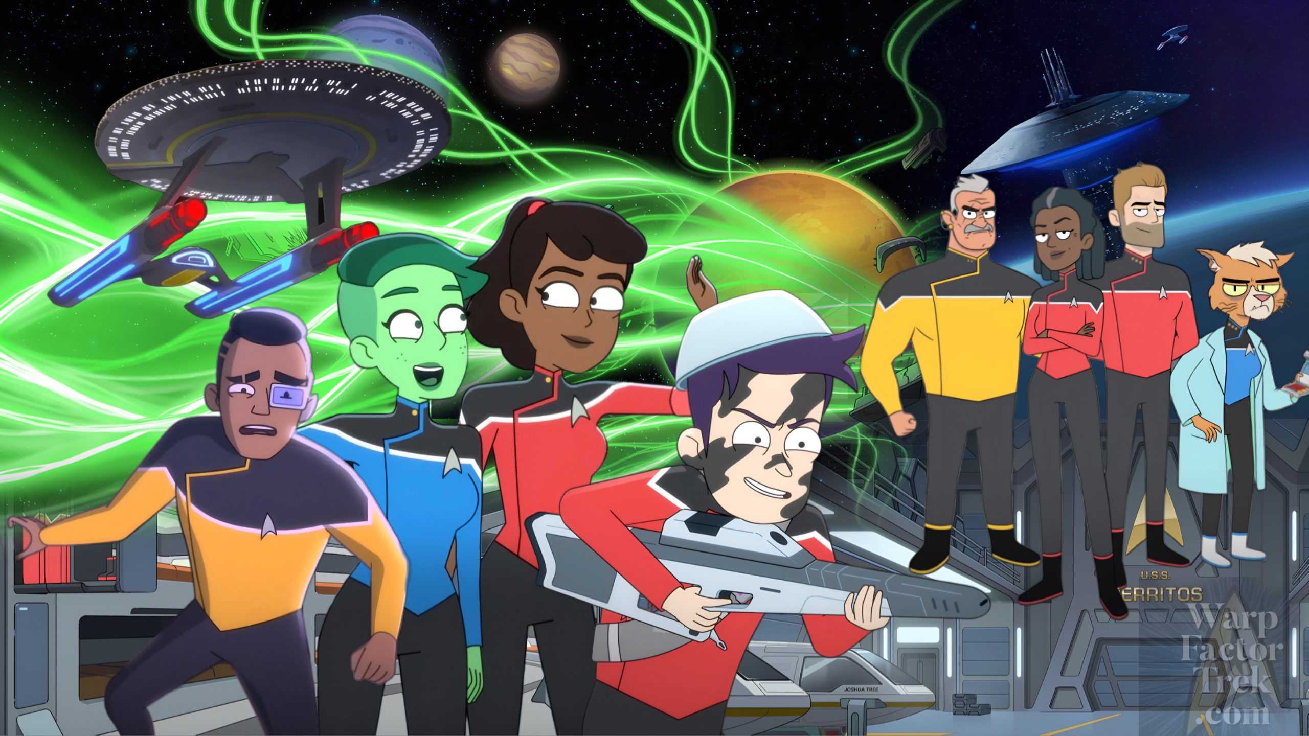 2560x1440 Lower Decks: Boldly Satirizing Star Trek