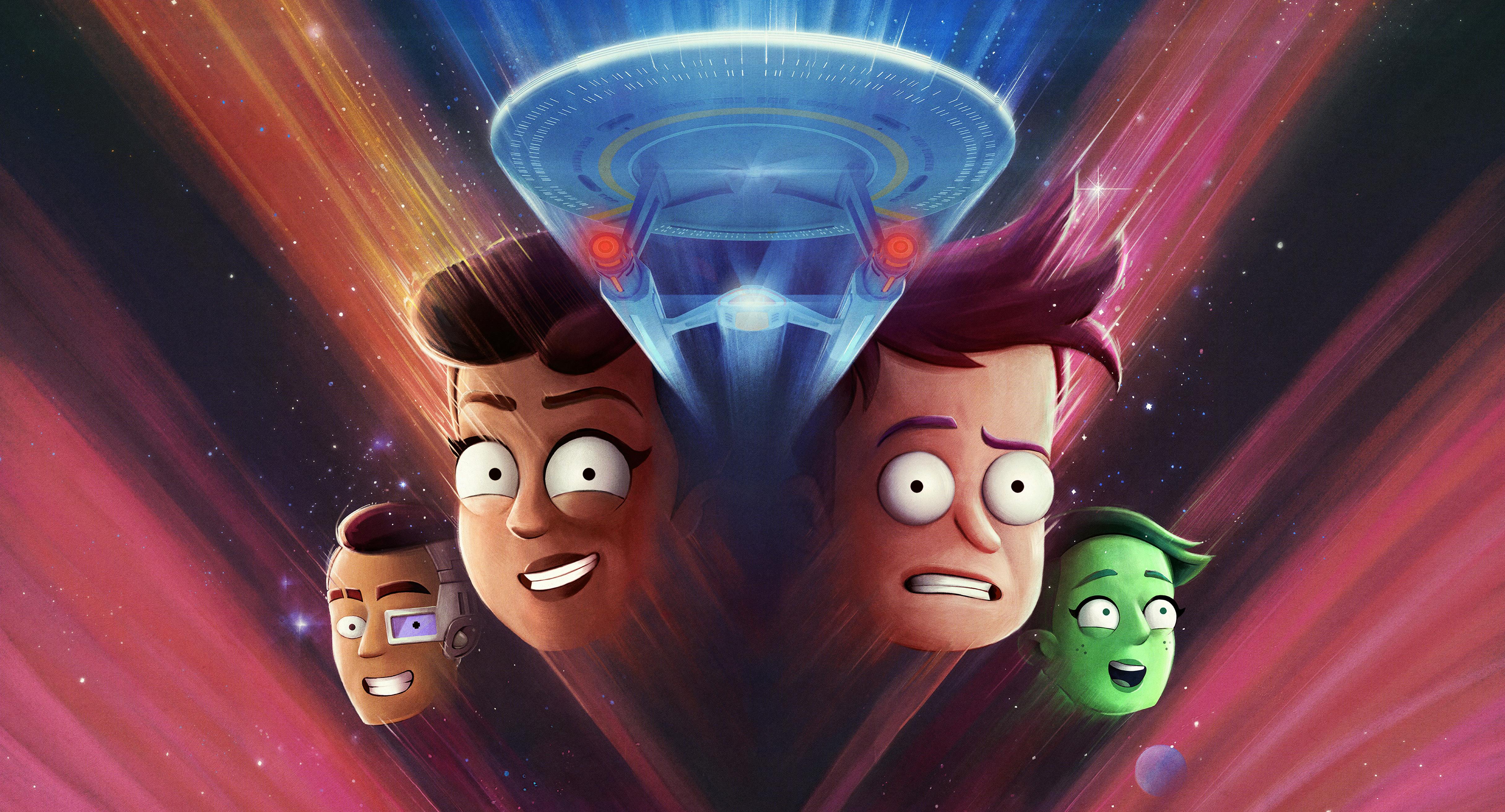 4862x2625 Star Trek: Lower Decks Releases Homage Poster for Final Season Celebration