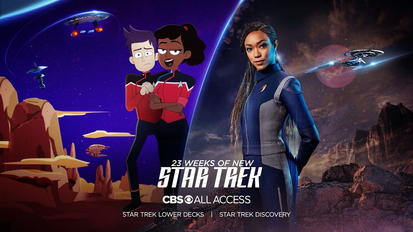 1600x900 The Trek Collective: Lower Decks Round Up: 23 Weeks Of Trek, International Distribution, Stills, Clips, Billboards, Art, And More!
