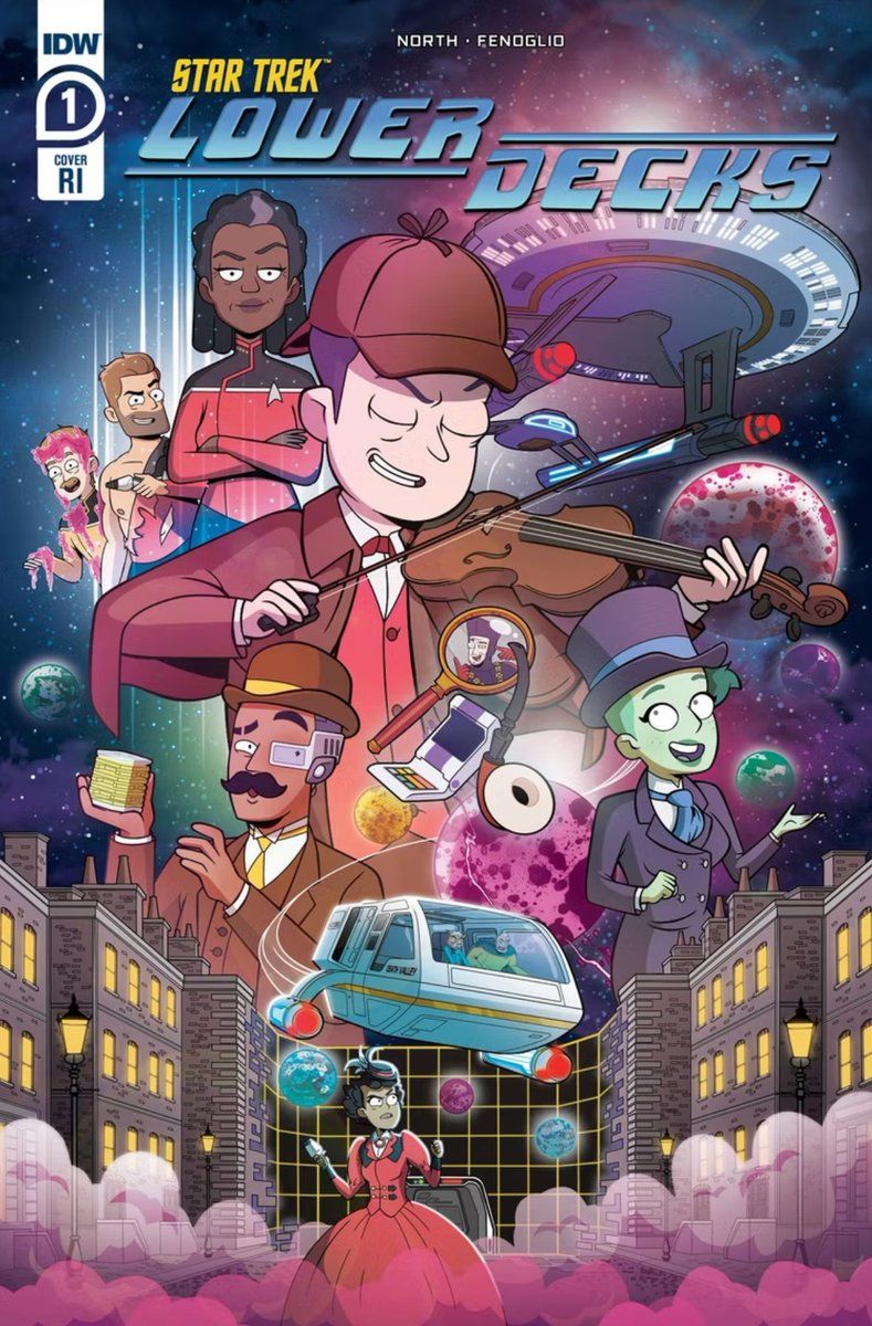 789x1200 My cover for Star Trek Lower Decks comic. #StarTrek #StarTrekLowerDecks