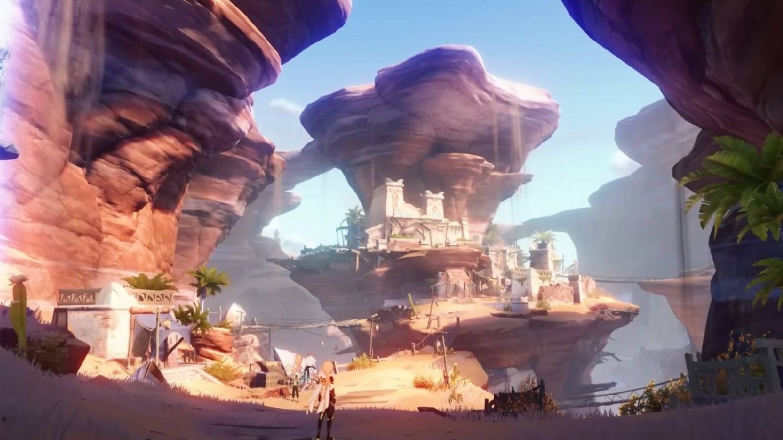 1600x900 Genshin Impact Video Shows Off Impressive Desert Detail