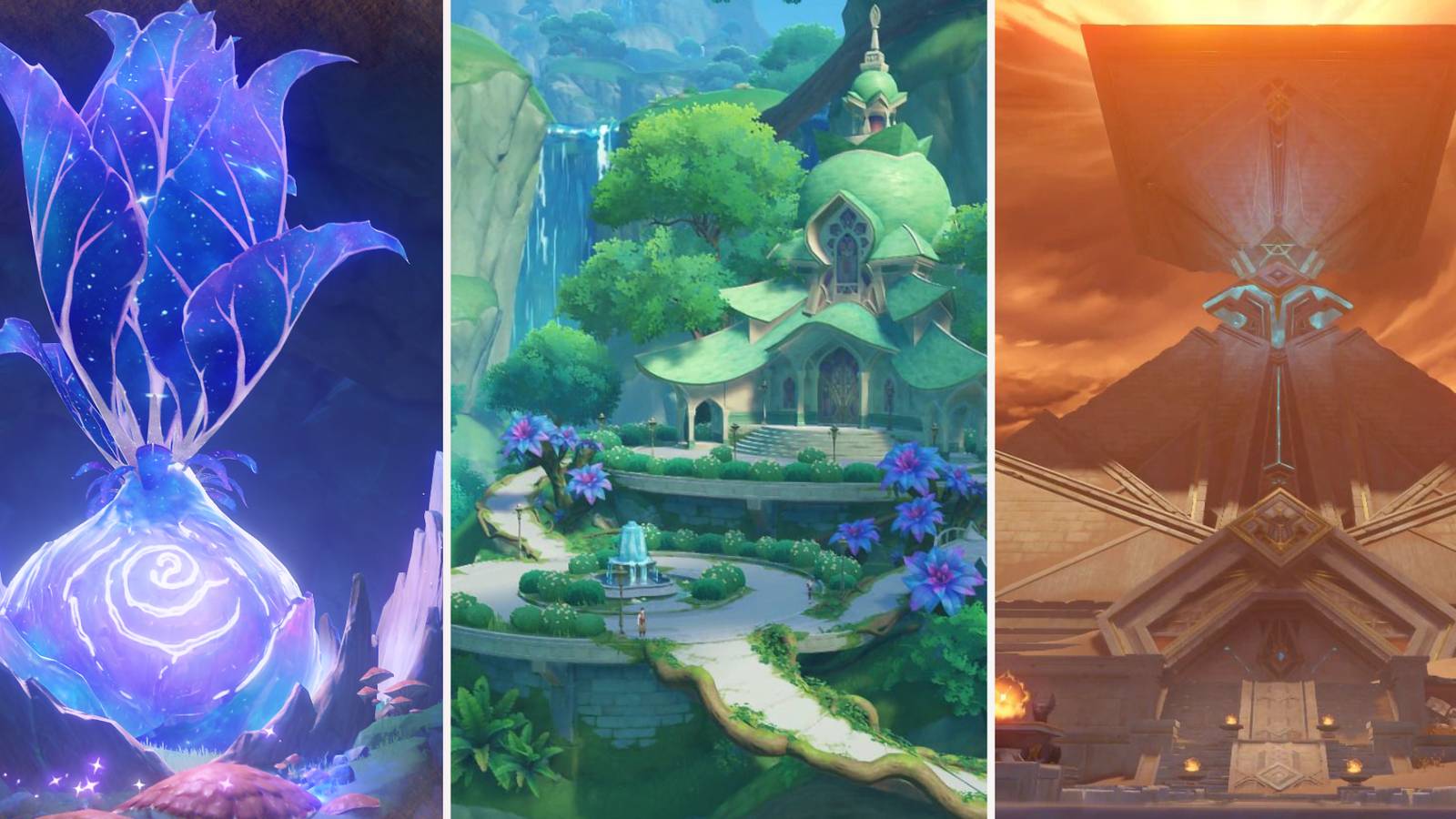 1600x900 Genshin Impact: Sumeru's Most Breathtaking Areas