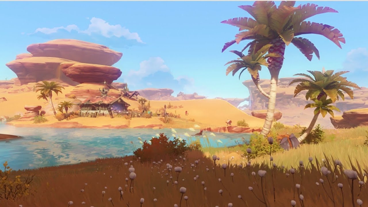 1280x720 Aaru Village (sunset) Sumeru Desert OST 3.1 #genshinimpact