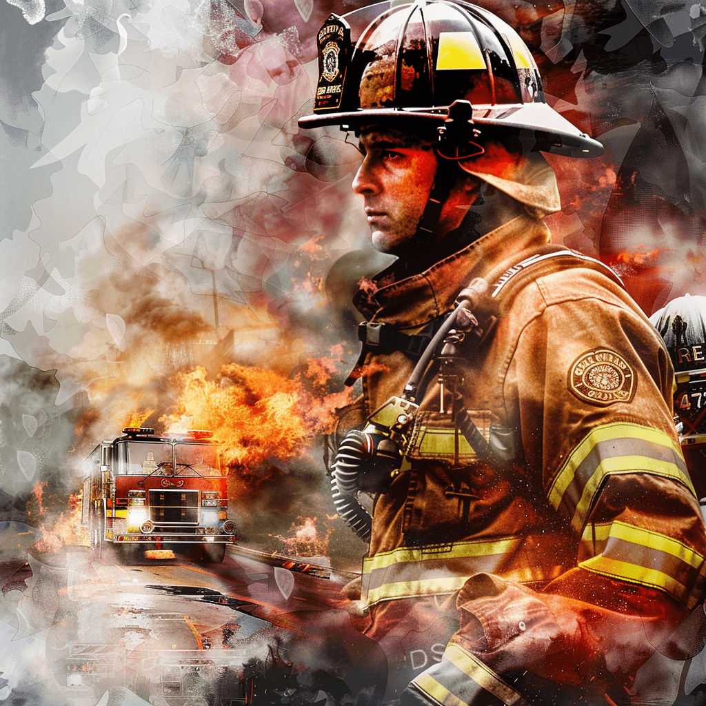 1024x1024 Celebrating National Firefighter Day: Honoring Our Heroes & Axes