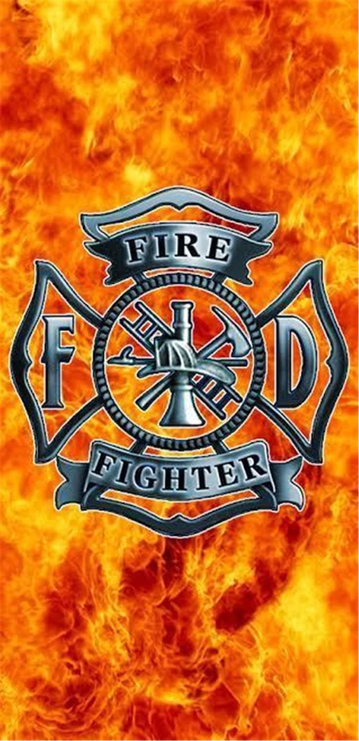 736x1519 Fire Department Emblem Tattoo. Fire department wallpaper, Firefighter flag wallpaper, Firemen wallpaper