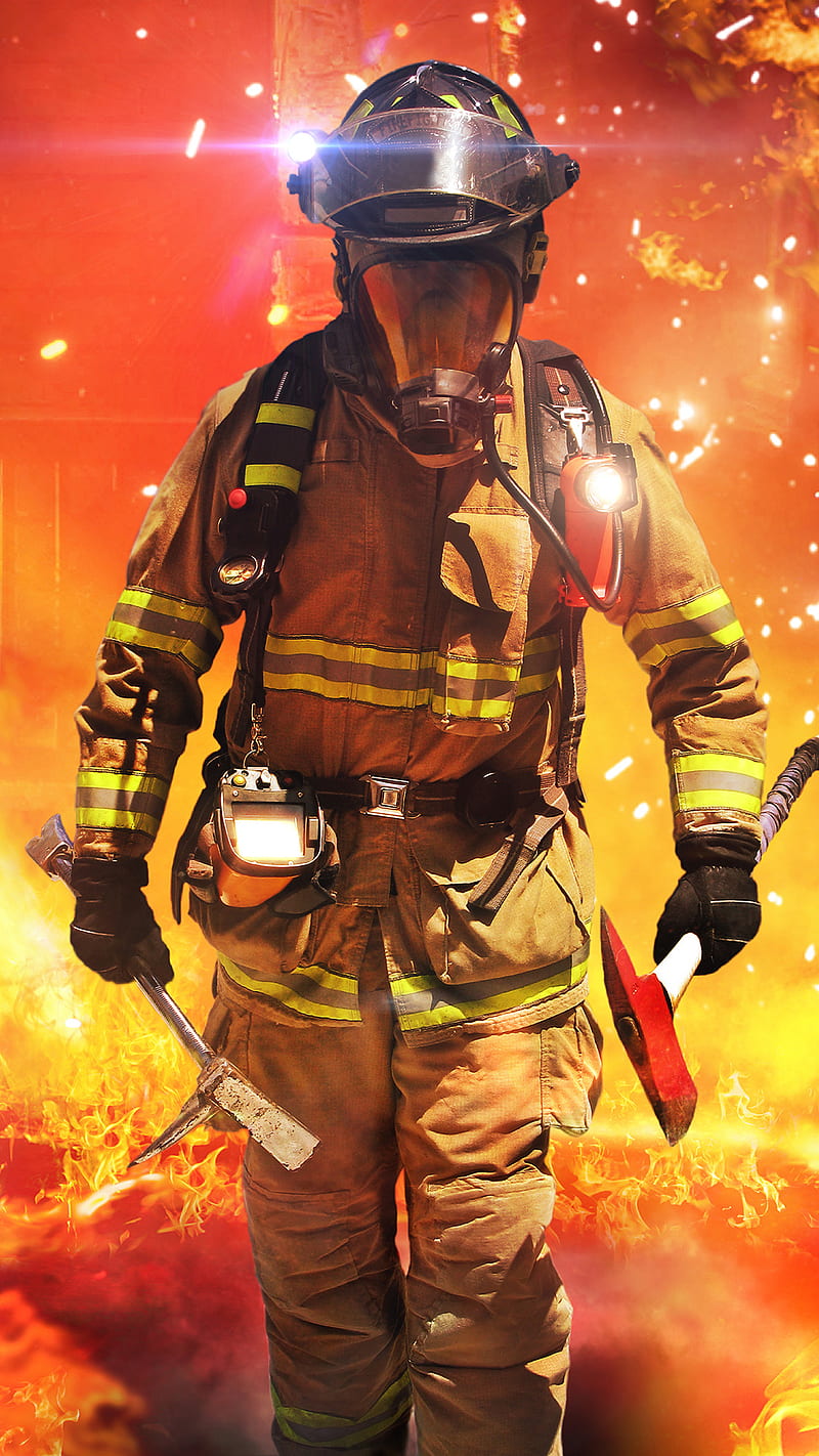 800x1422 Fireman, acil, bomberos, cool, emergency, feuerwehrmann, firefighter, itfaiyeci, HD phone wallpaper