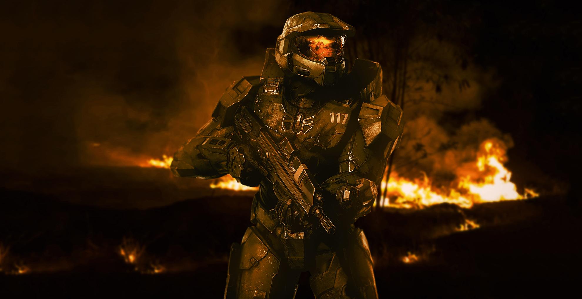 1980x1020 Master Chief wallpaper I made