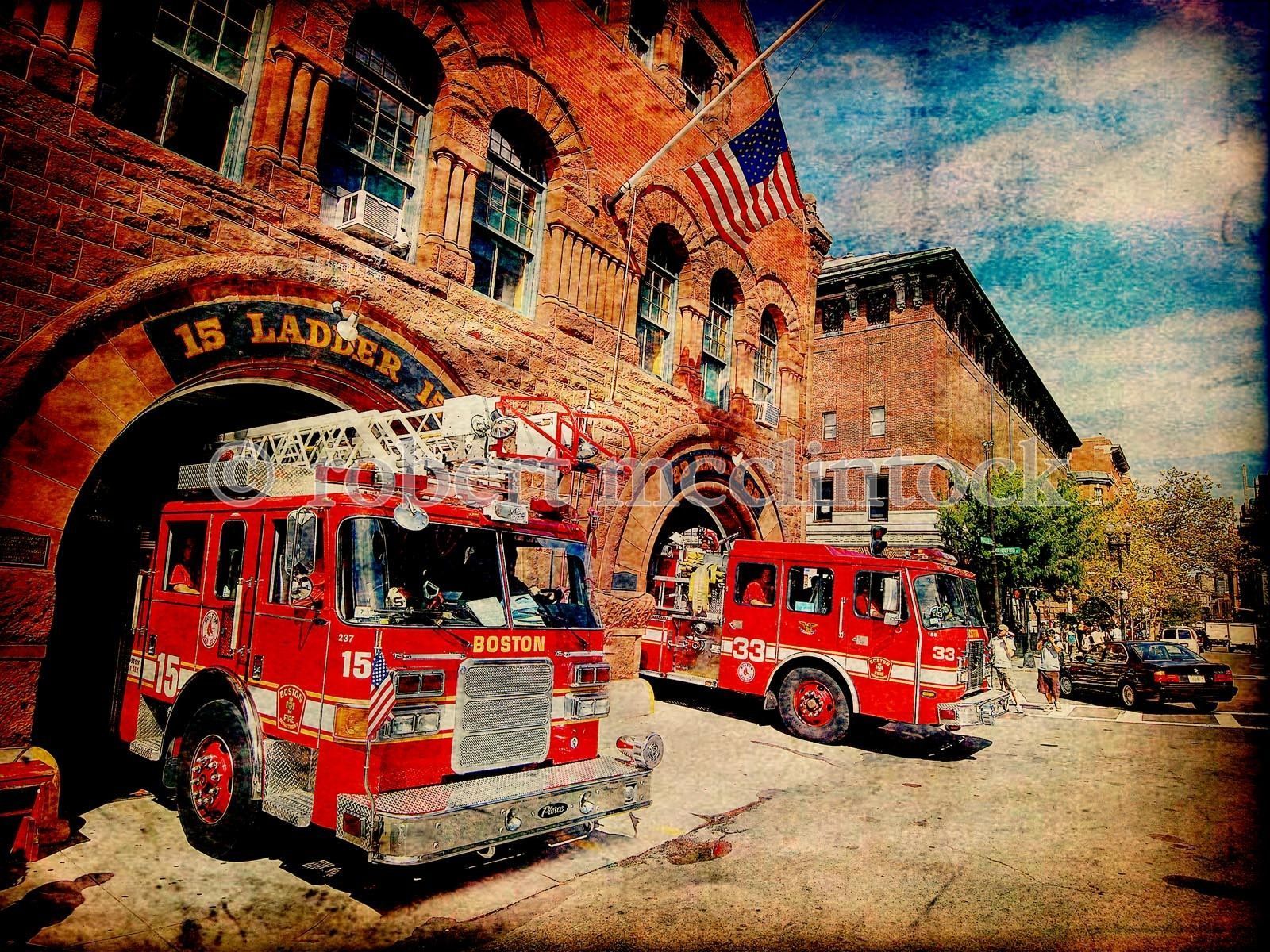 1600x1200 Fire Station Wallpaper