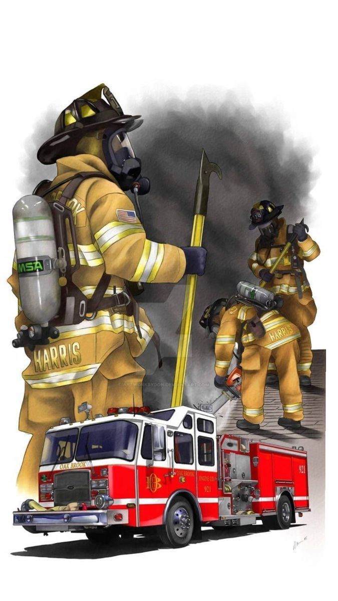 675x1200 Fire fighter drawings. Fdny fire truck wallpaper, Fire truck on fire wallpaper, Firefighter wallpaper