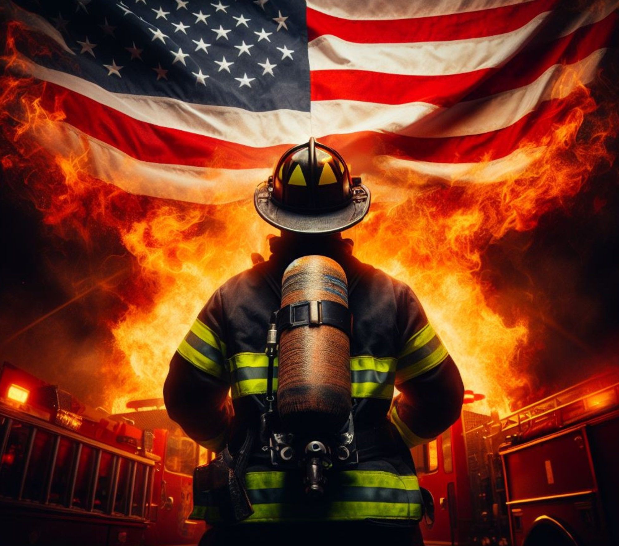 2000x1763 Firefighter Tumbler Wrap PNG, American Flag Sublimation (digital Download)
