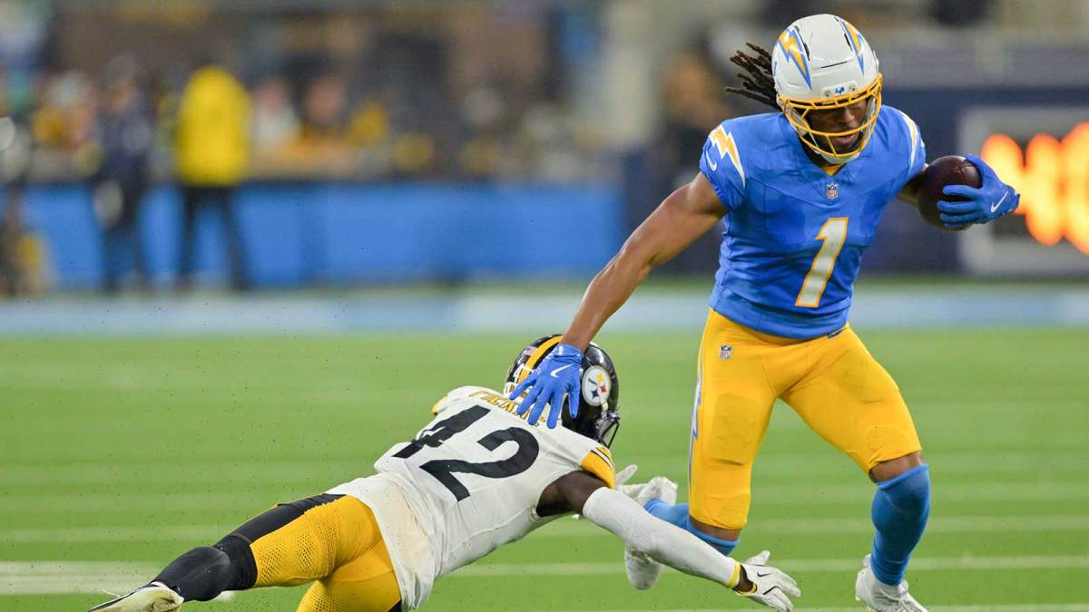1200x675 Chargers WR Quentin Johnston in danger of missing Jaguars game
