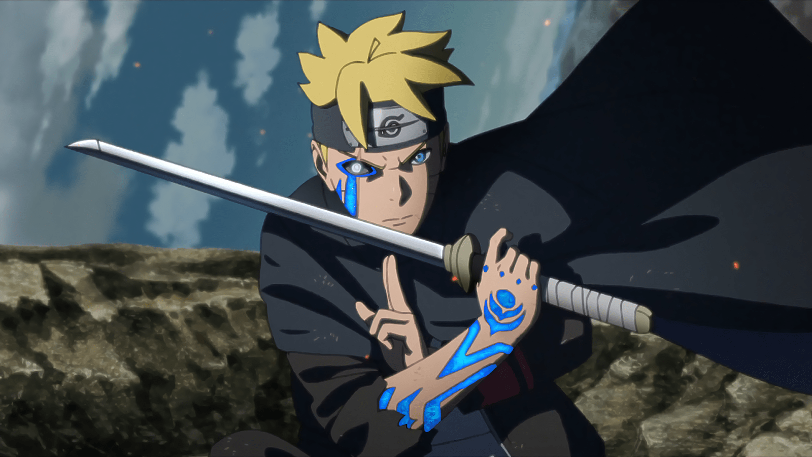 1600x900 Boruto Vs Kawaki Wallpaper