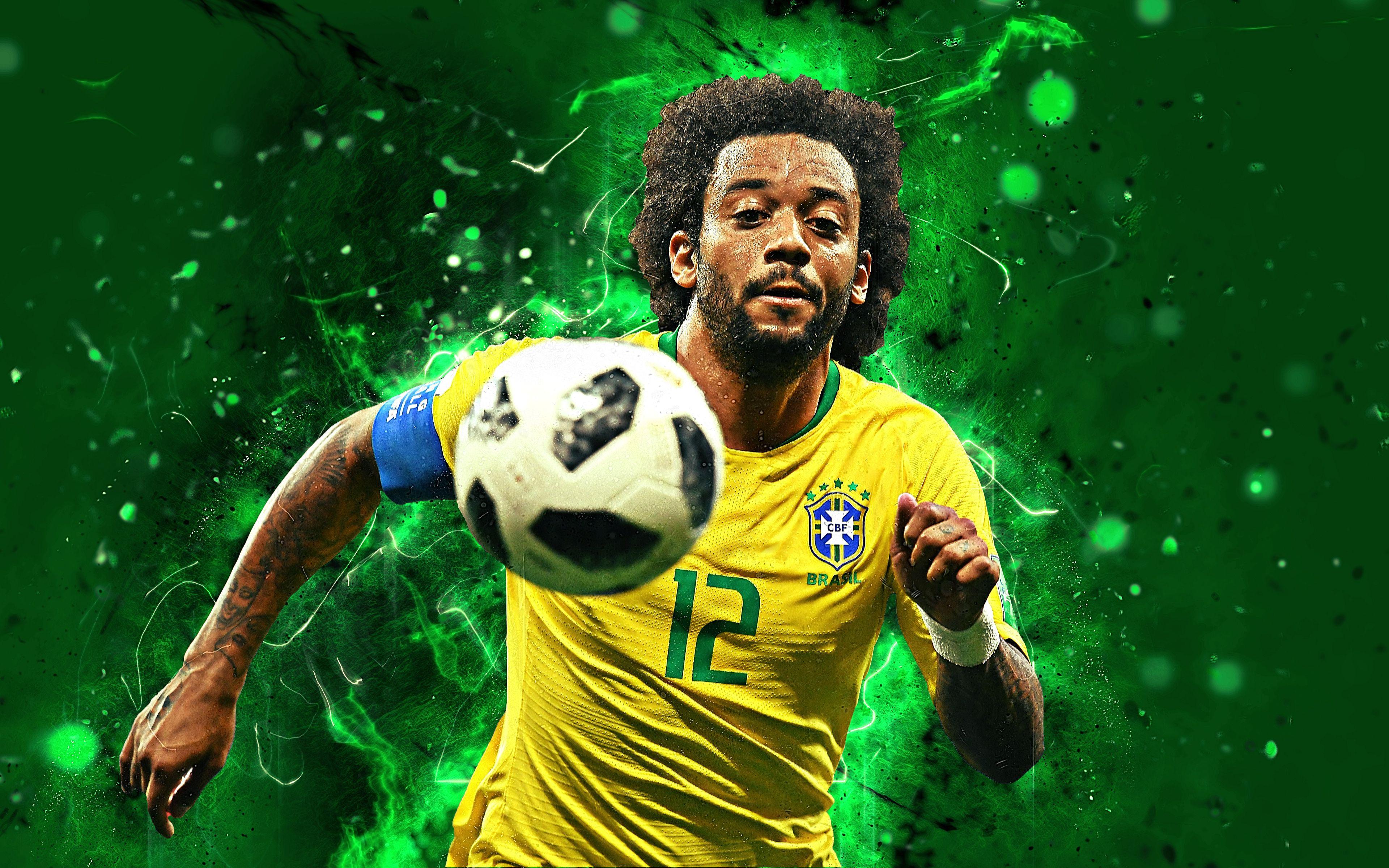 3840x2400 Brazilian Marcelo Vieira Soccer Wallpaper:3840x2400