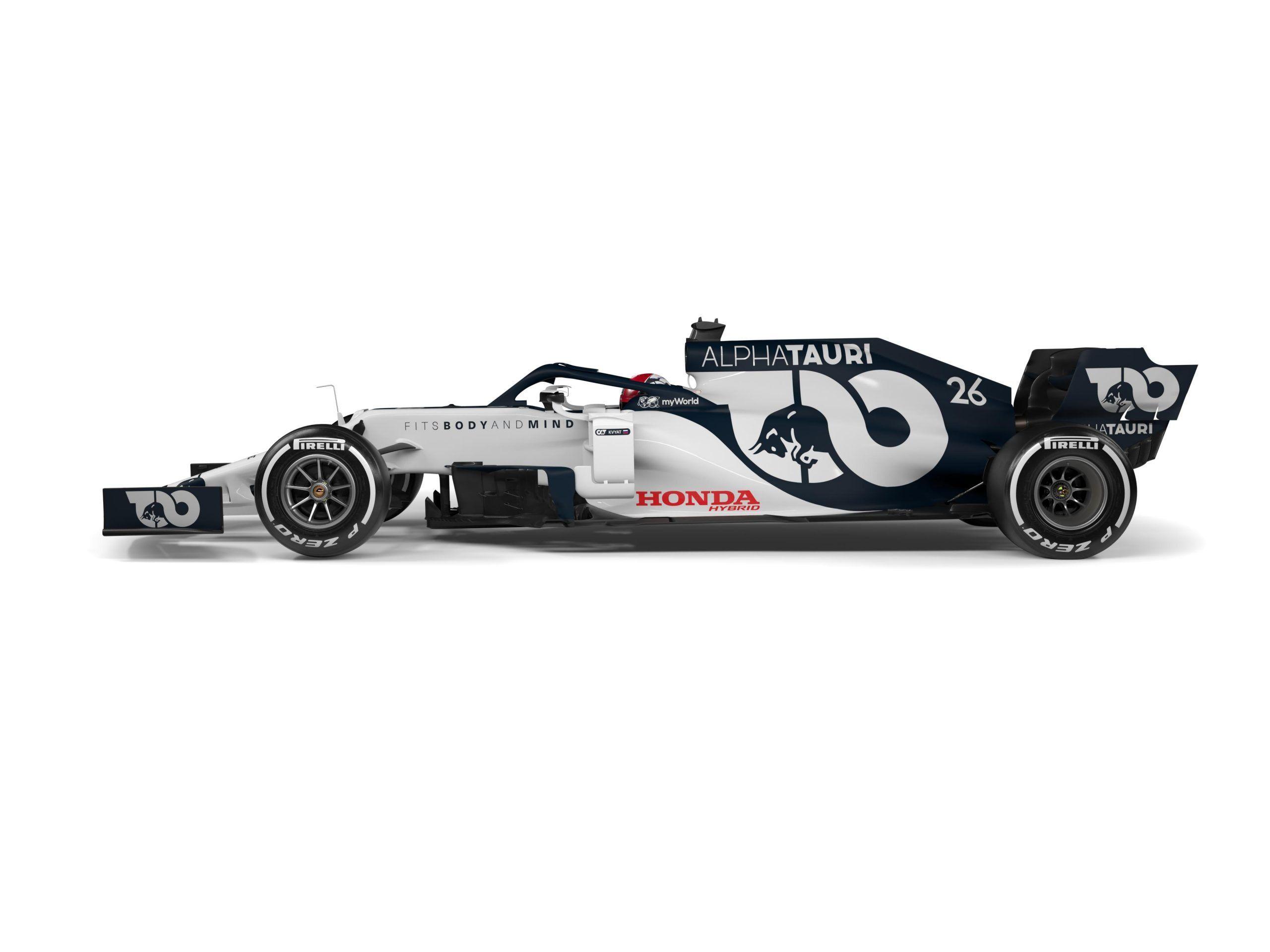 2560x1920 AlphaTauri AT01 F1 Car launch photo