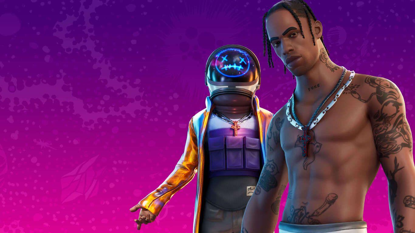 1366x768 Fortnite Travis Scott 2020 4k 1366x768 Resolution HD 4k Wallpaper, Image, Background, Photo and Picture