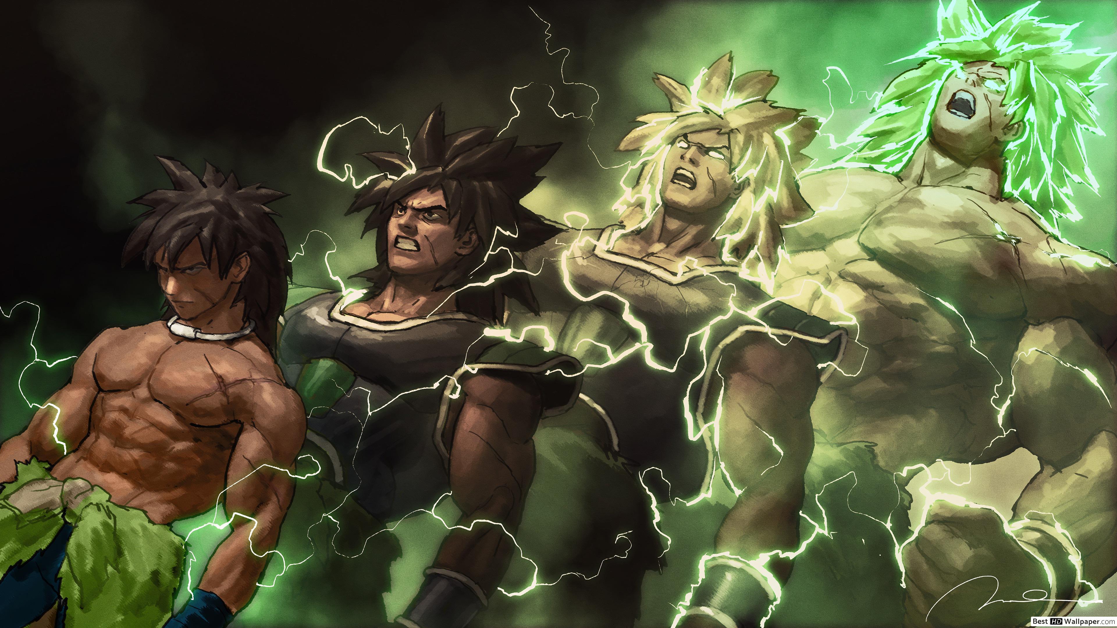 3840x2160 Dragon Ball Super Broly Movie Transformation HD wallpaper download