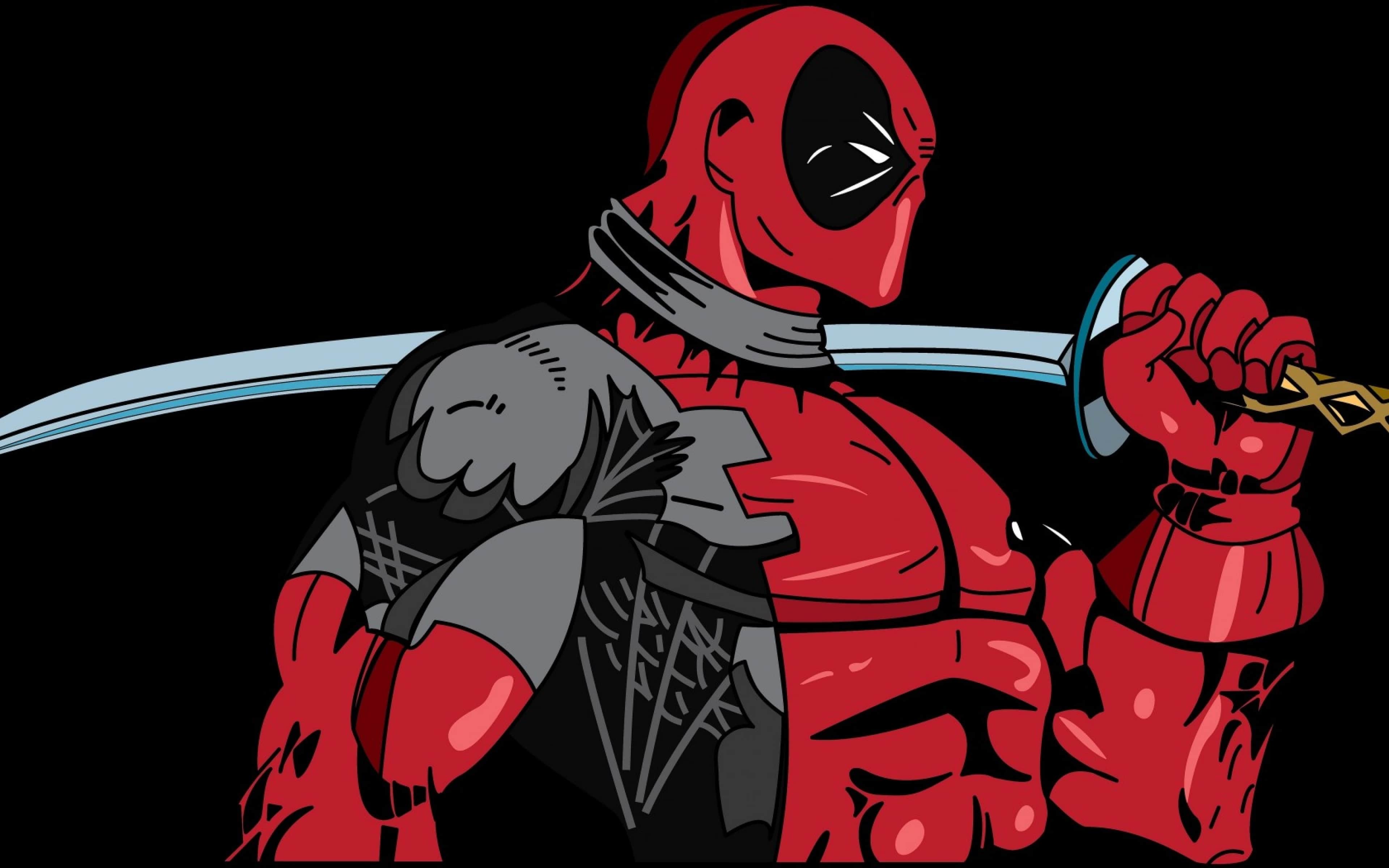 3840x2400 Deadpool Marvel Art Superhero Wallpaper and Free