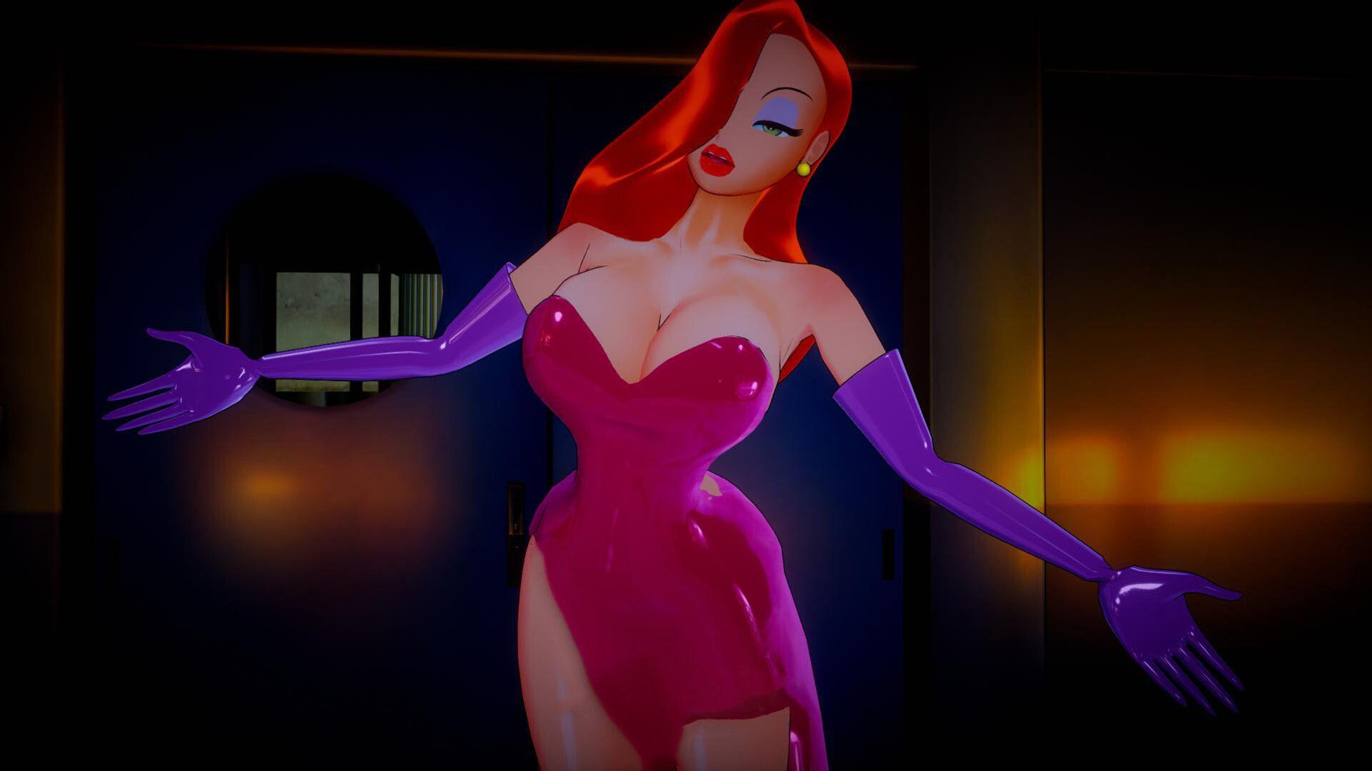 1920x1080 Jessica Rabbit Mmd