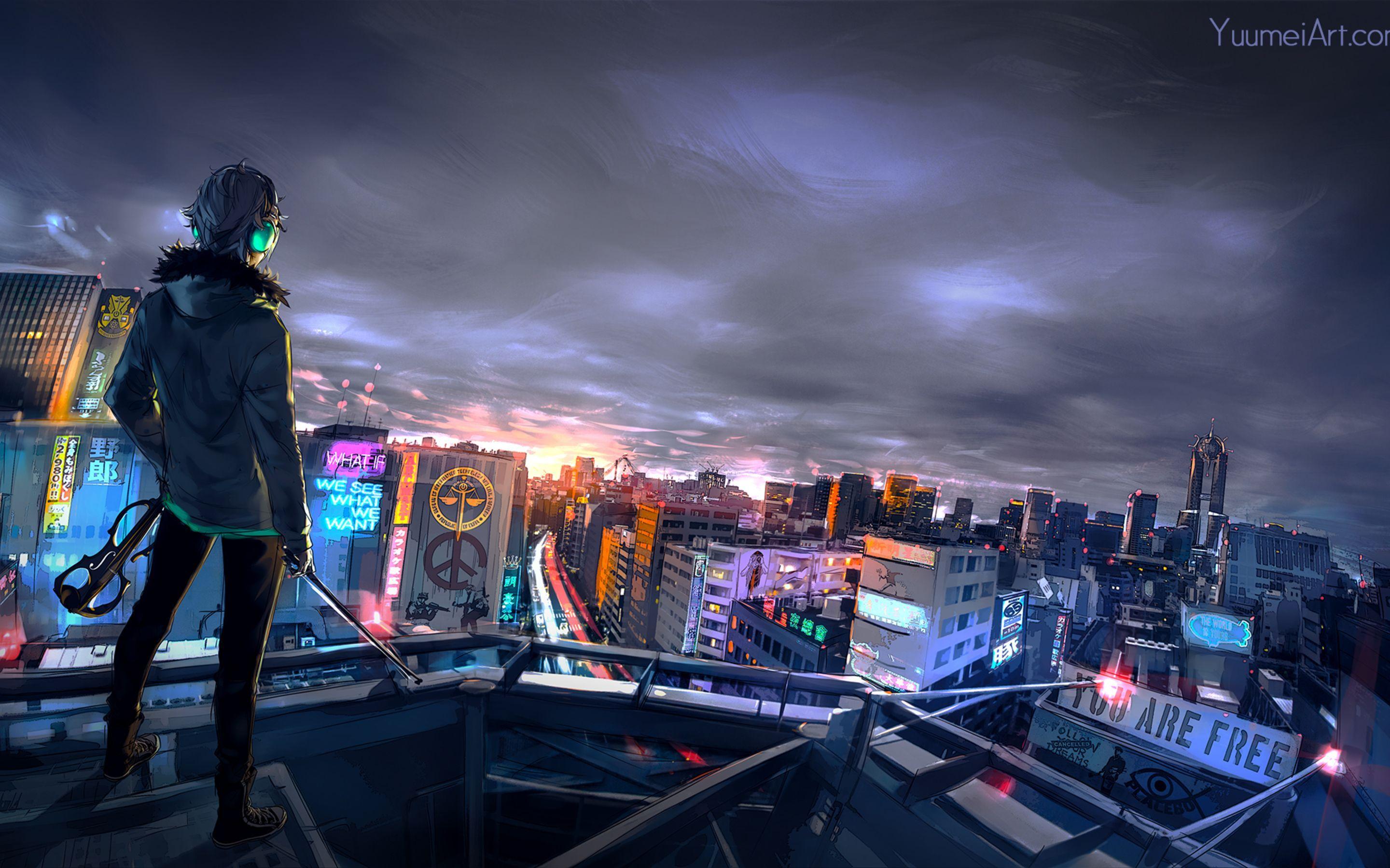 2880x1800 Cyberpunk Wallpaper