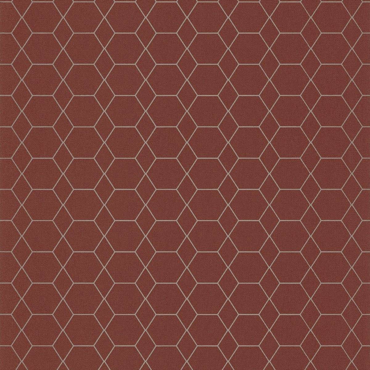 1200x1200 Casamance Pytheas Terracotta Wallpaper 72152550