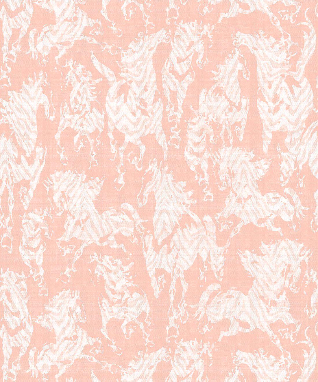 1100x1318 Stampede Wallpaper in Terracotta by Sixhands for Milton & King