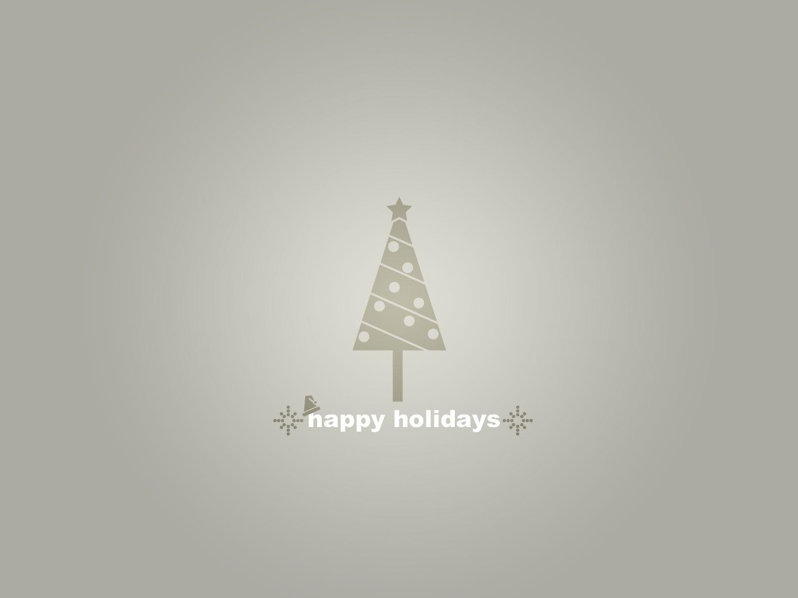 1600x1200 Christmas Minimalist Wallpaper