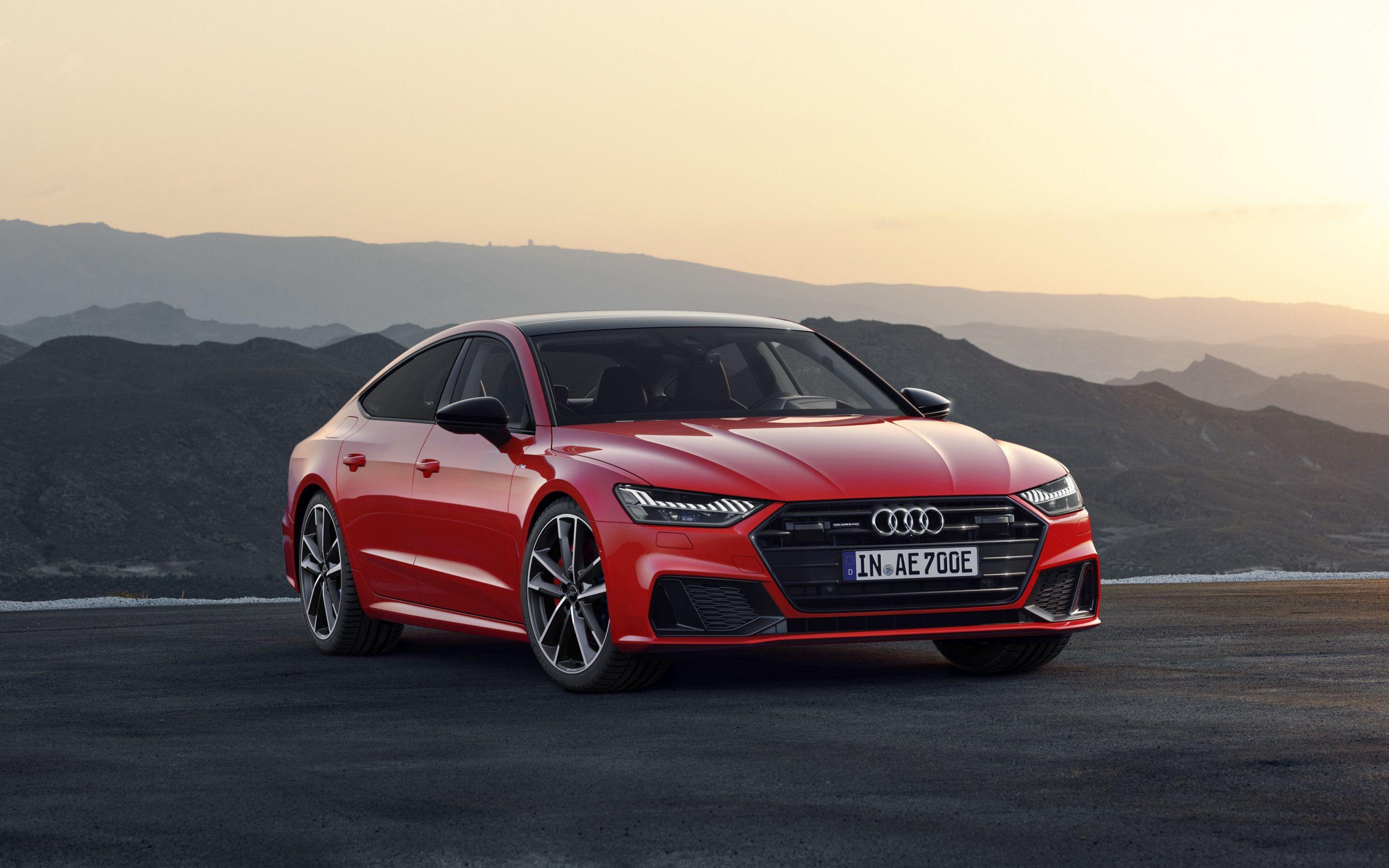 2880x1800 Download wallpaper: Audi A7 Sportback 2019 2880x1800