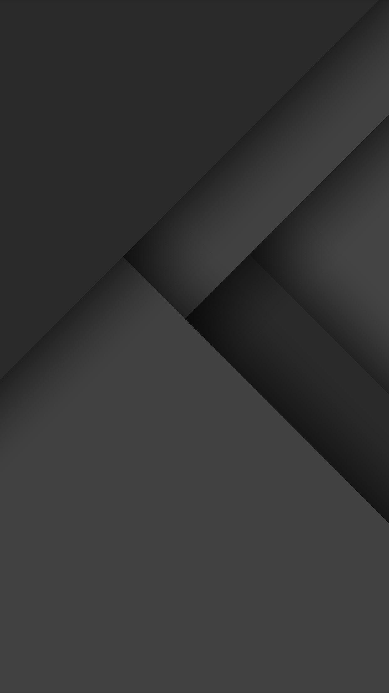 1242x2208 Android Lollipop Material Design Dark Bw Pattern