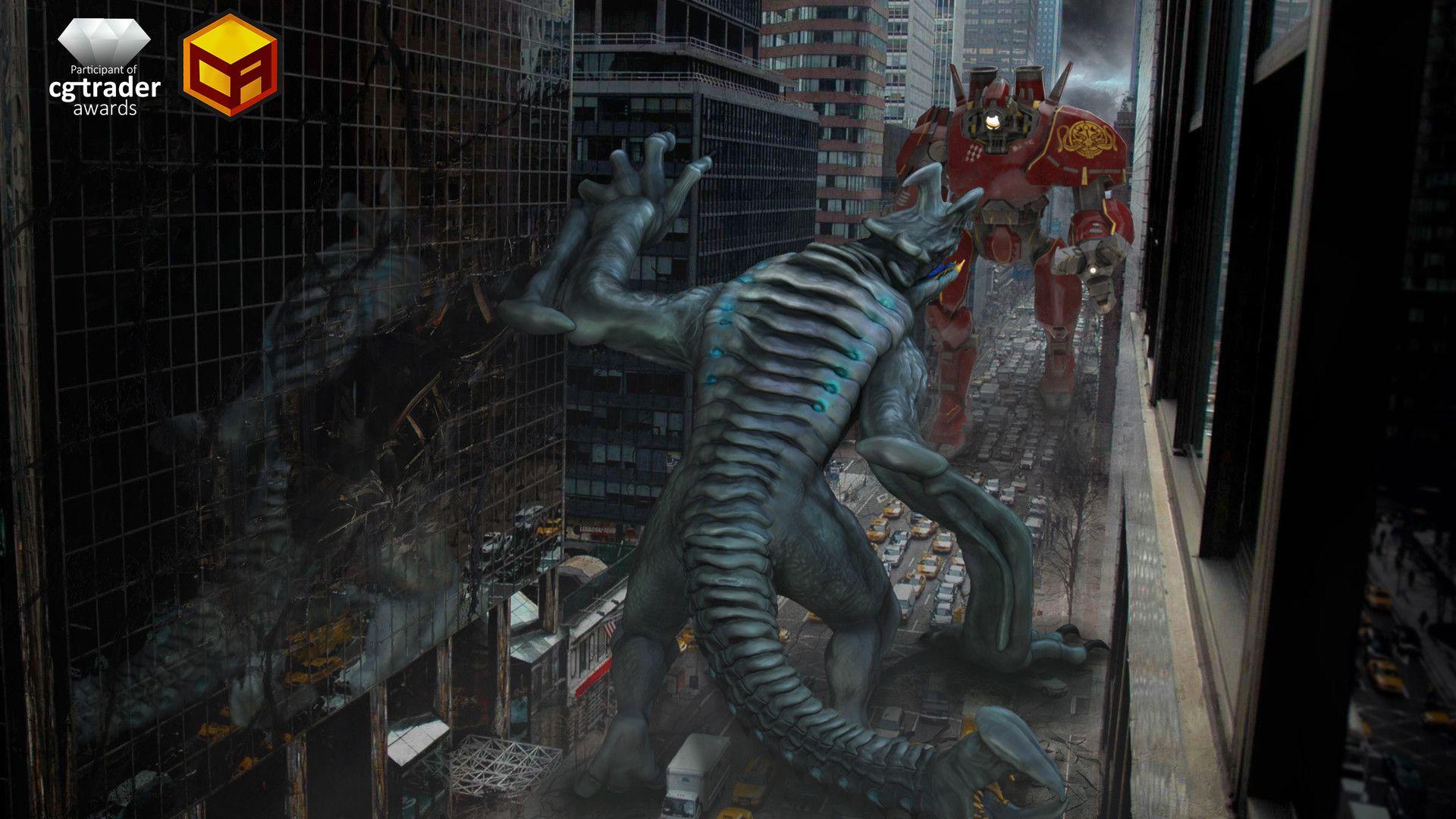 1920x1080 Pacific Rim Project, Antoine Catillon