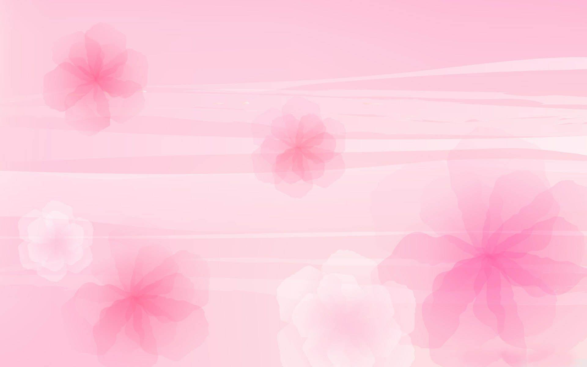 christening background pink