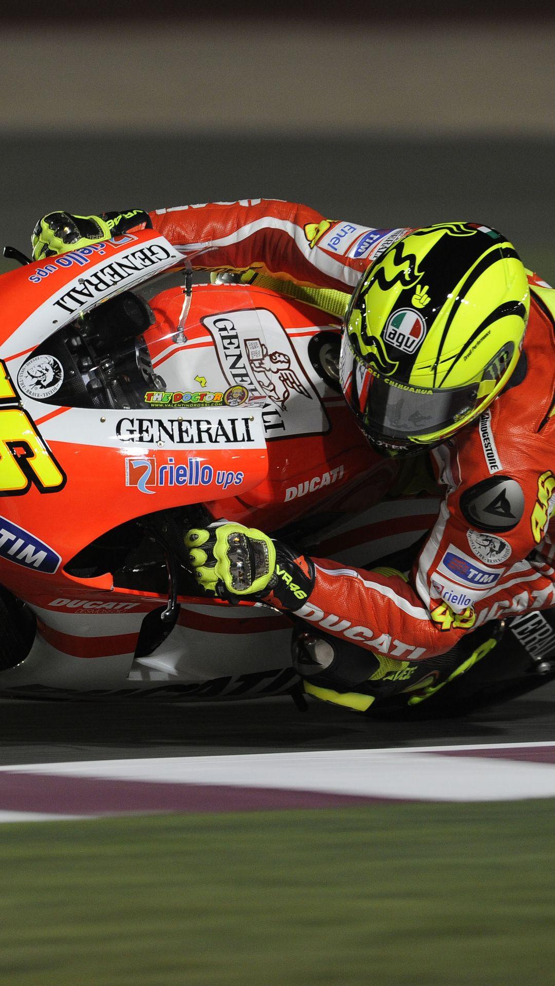 1080x1920 Ducati, Motogp, Race, Valentino Rossi, Valentino, Rossi, Rossi Sfondi Pc