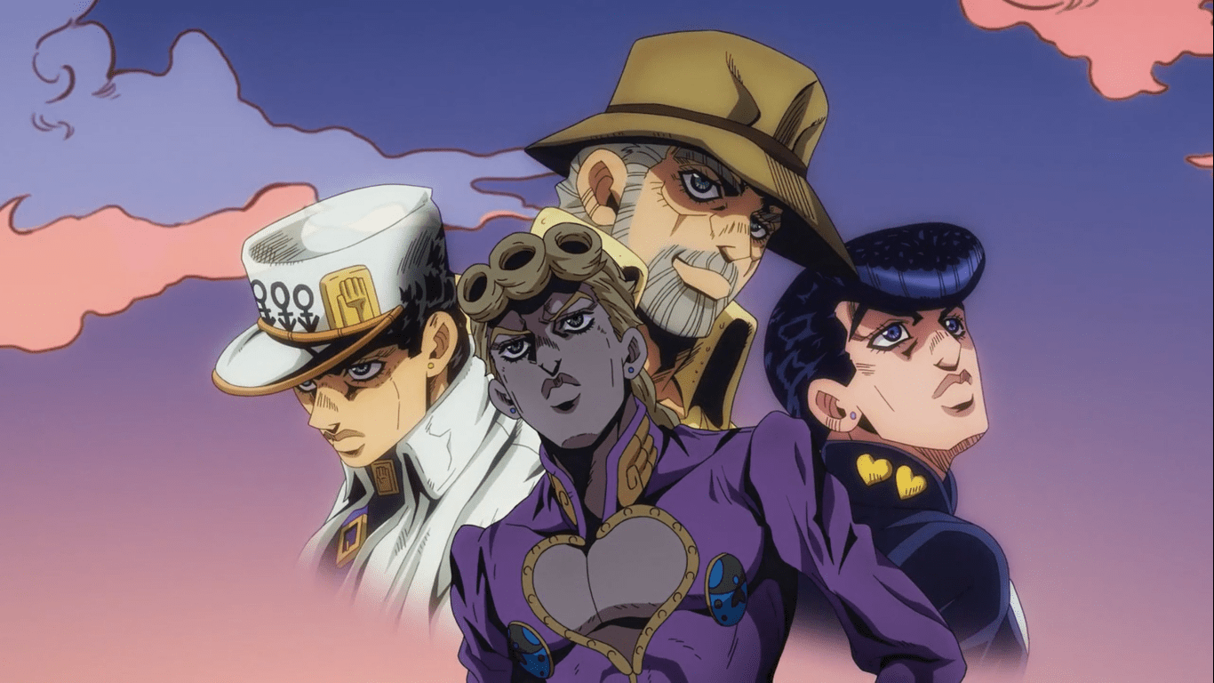 1366x768 Joestar Family. JoJo's Bizarre