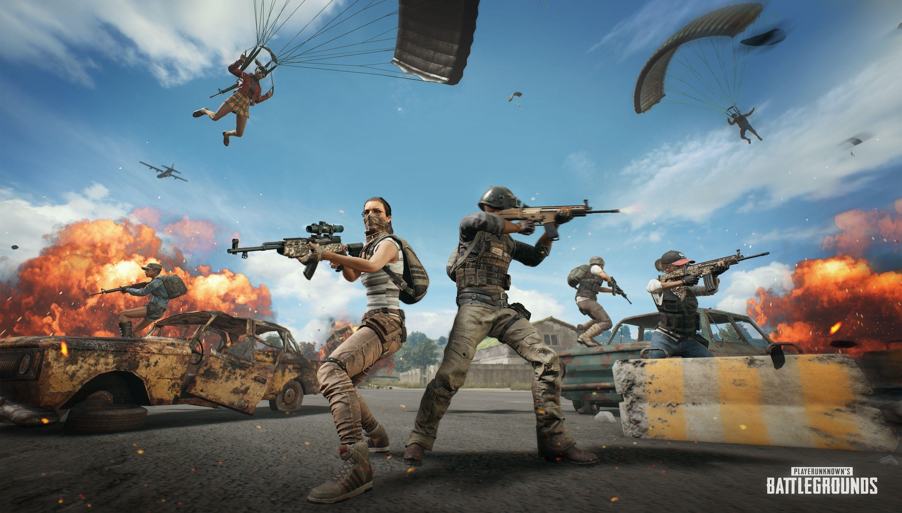 3840x2184 Download 3840x2400 wallpaper playerunknown's battlegrounds, soldiers, game, 4k, ultra HD 16: widescreen, 3840x2400 HD image, background, 6447