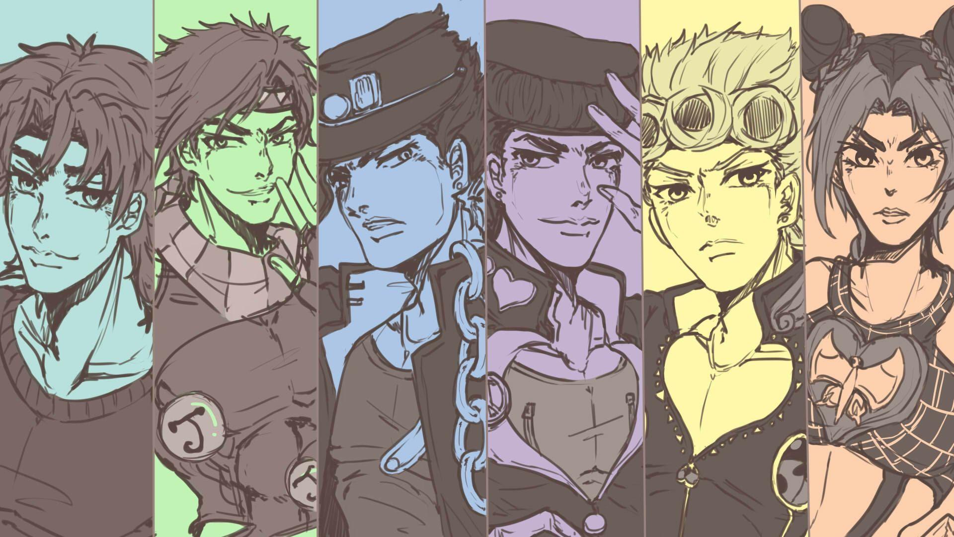 1920x1080 Joestar Family no Kimyou na Bouken Wallpaper Anime Image Board