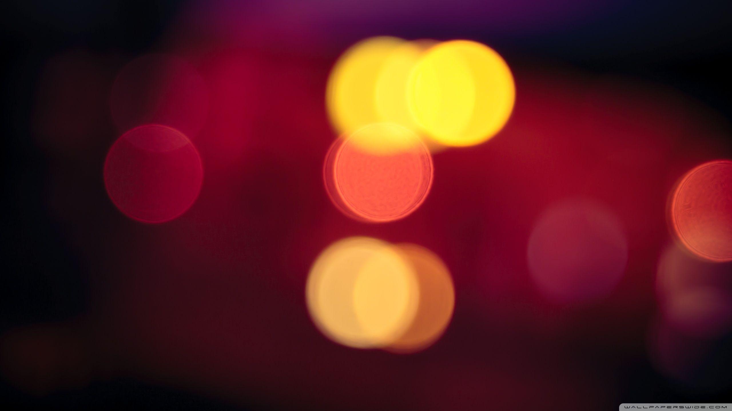 2560x1440 Blurred Car Lights Ultra HD Desktop Background Wallpaper for 4K UHD TV : Tablet