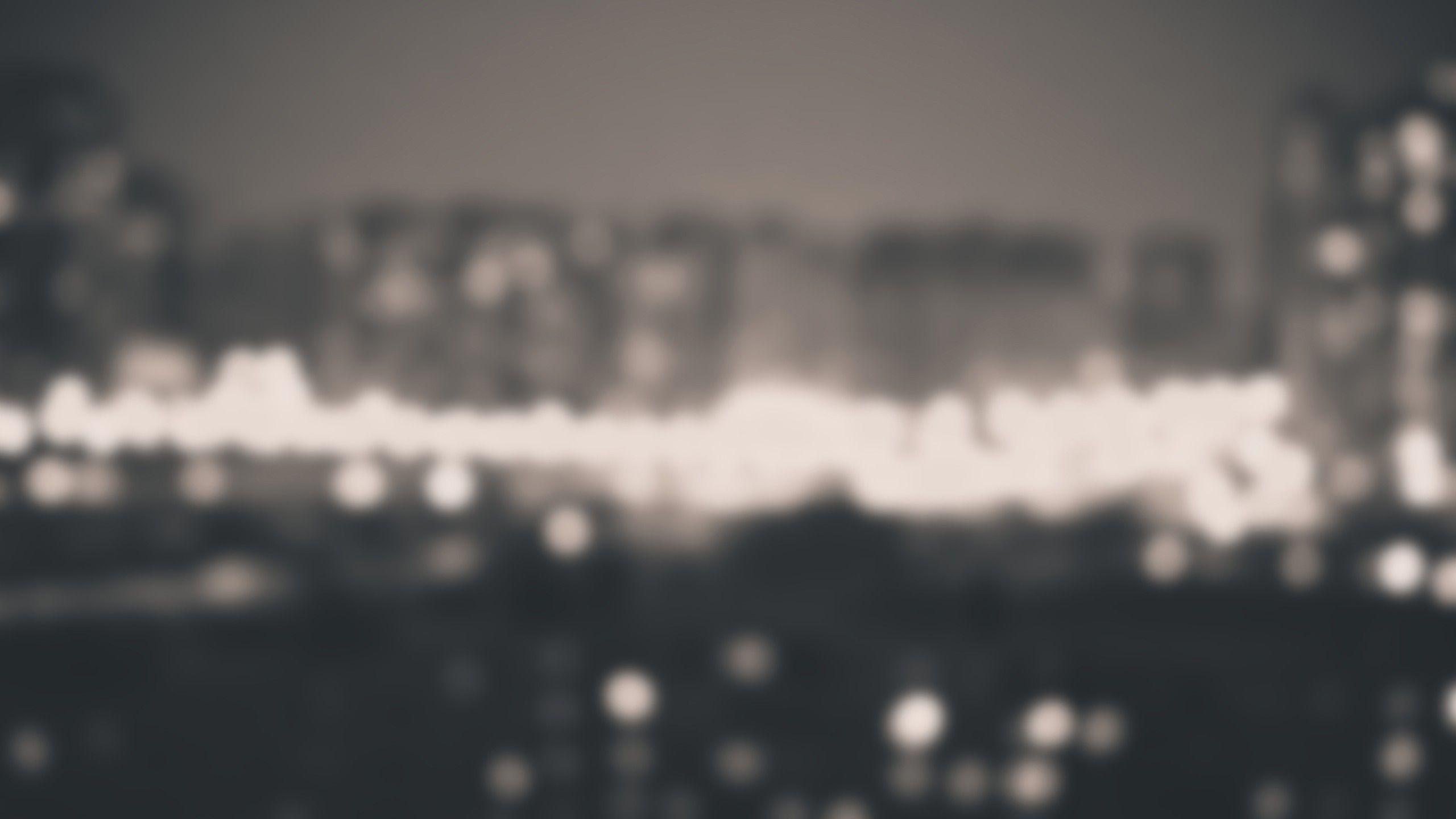 2560x1440 Night Lights Blur desktop PC and Mac wallpaper
