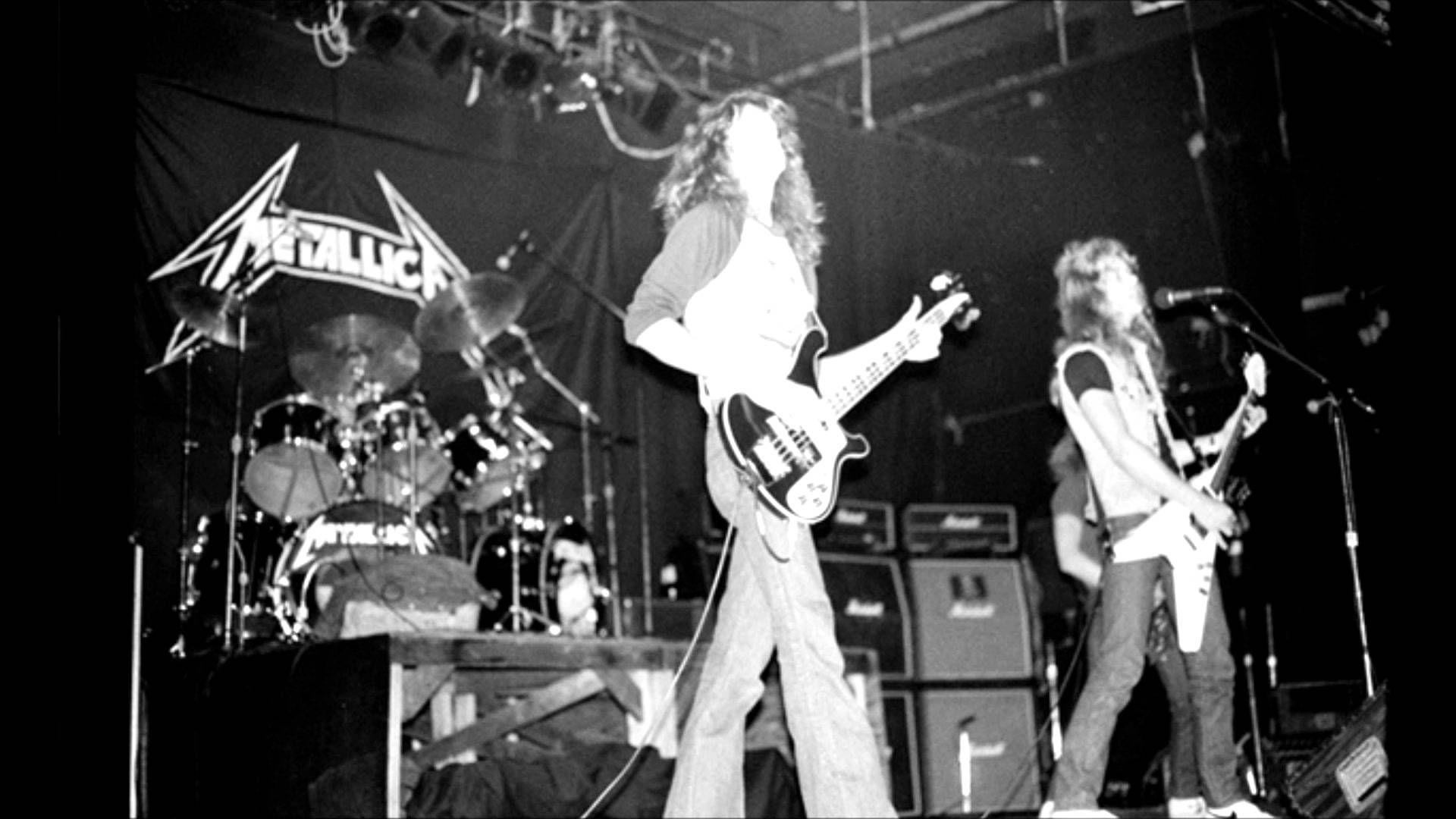 1920x1080 Cliff Burtons First Show With Metallica Bass Solo 1983 03 05. Metallica, Metallica Concert, Rare Photo
