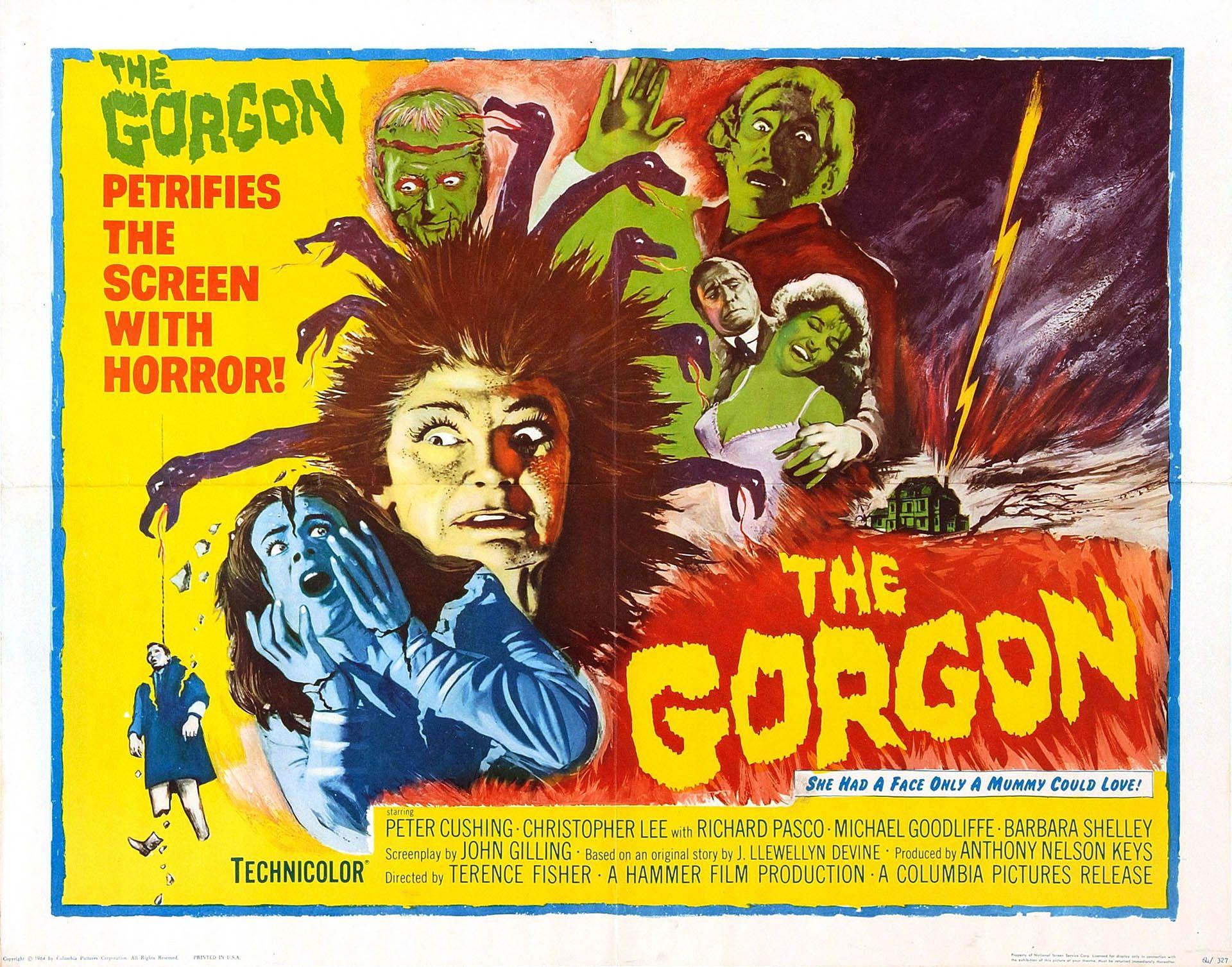 1920x1507 The Gorgon B Movie Posters