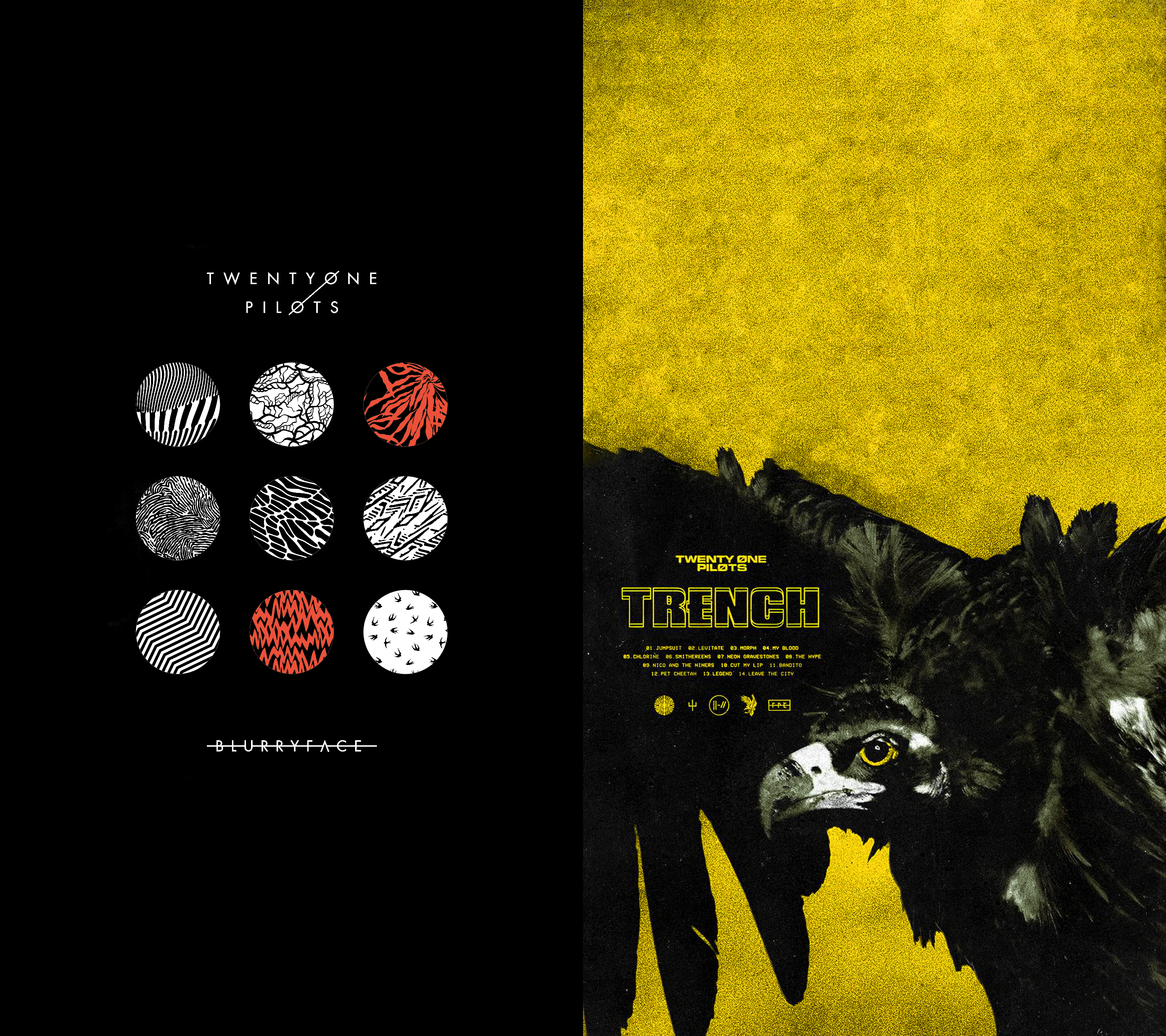 2880x2560 Made a Couple of Phone TØP wallpaper (Link in Comments)